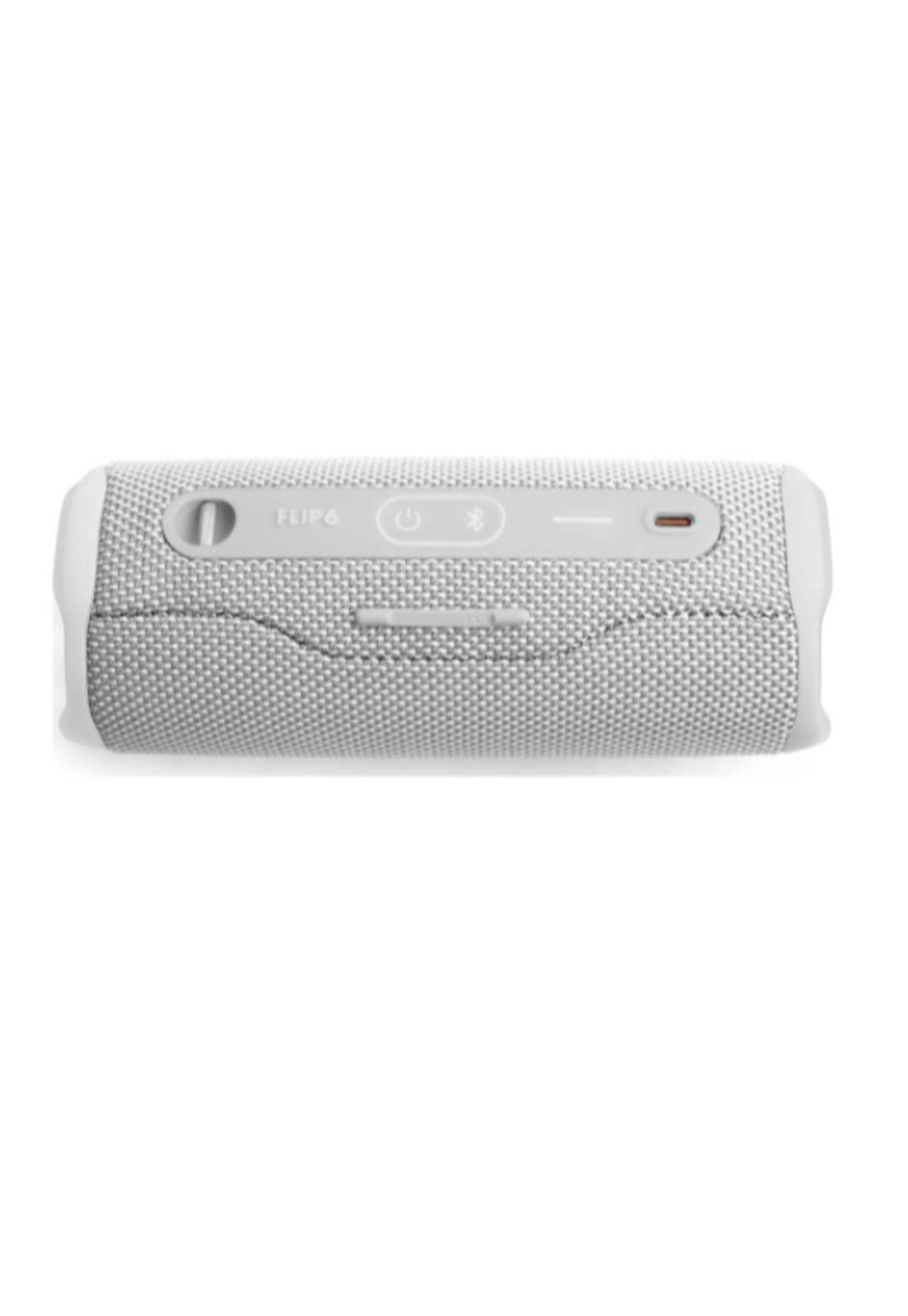Parlante JBL Flip 6 portatil bluetooth waterproof blanco-2