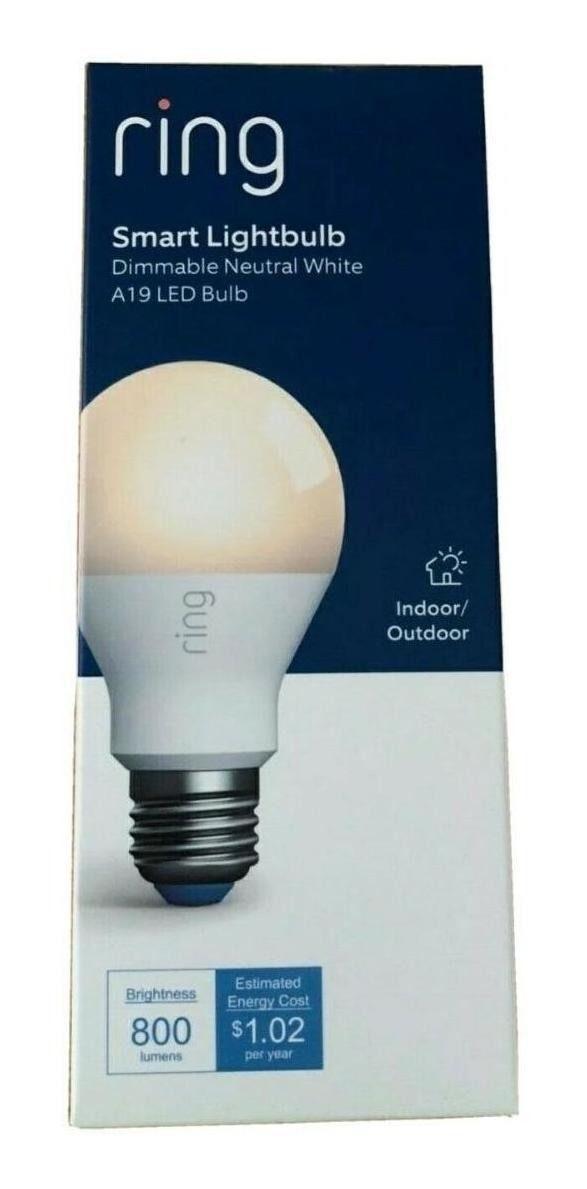 Ampolleta Inteligente Ring A19 Smart Led Bulb White-2