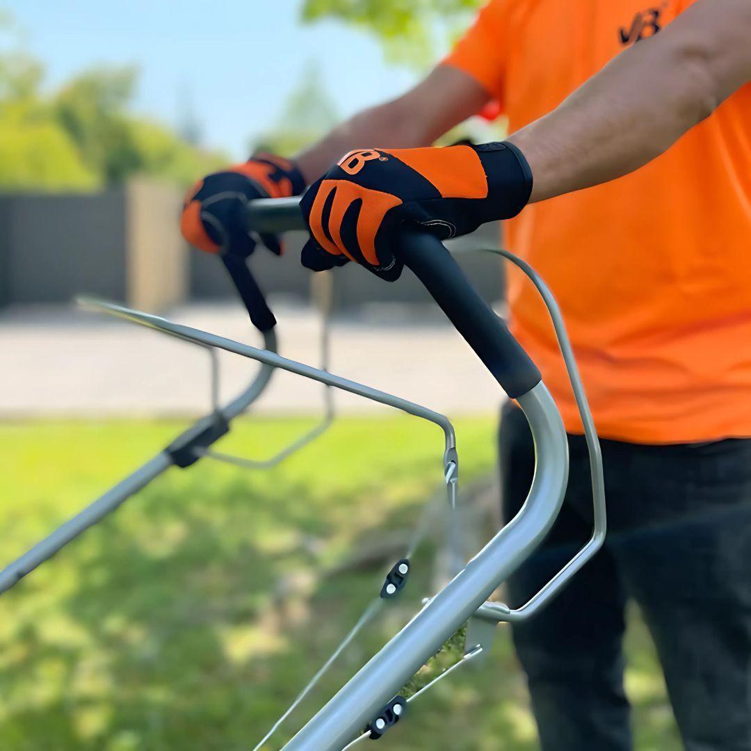 Cortadora de pasto autopropulsada a bencina 6 5HP 196cc corte 56cm 70L-1