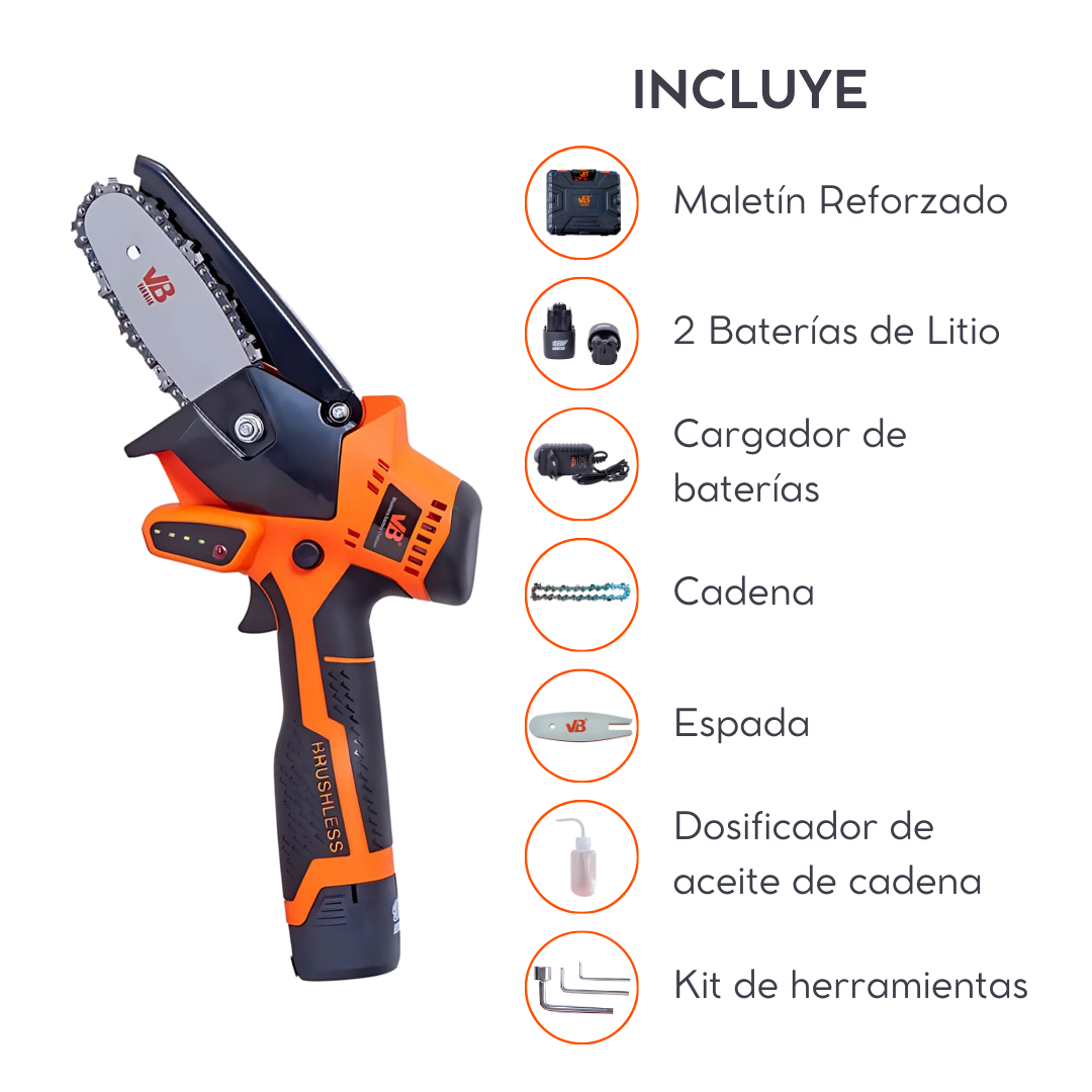 Minisierra eléctrica van Beek vBSE4-5