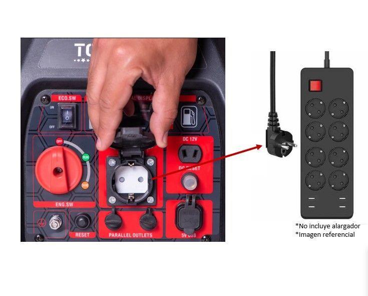 Generador 3.5Kw Tomahawk Power Inverter TG3500i-6