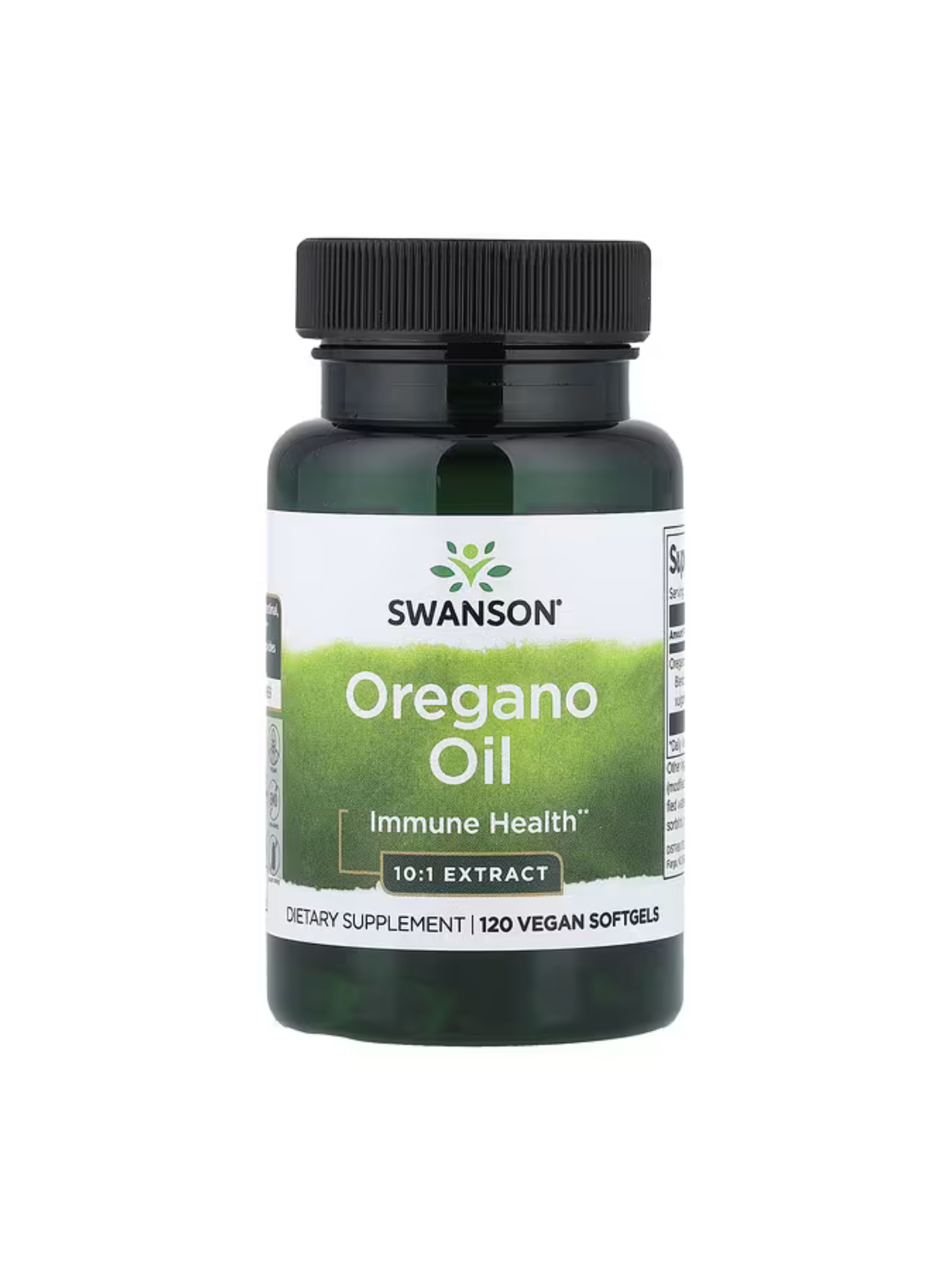 Aceite de oregano 150 mg 120 capsulas blandas veganas Swanson-0