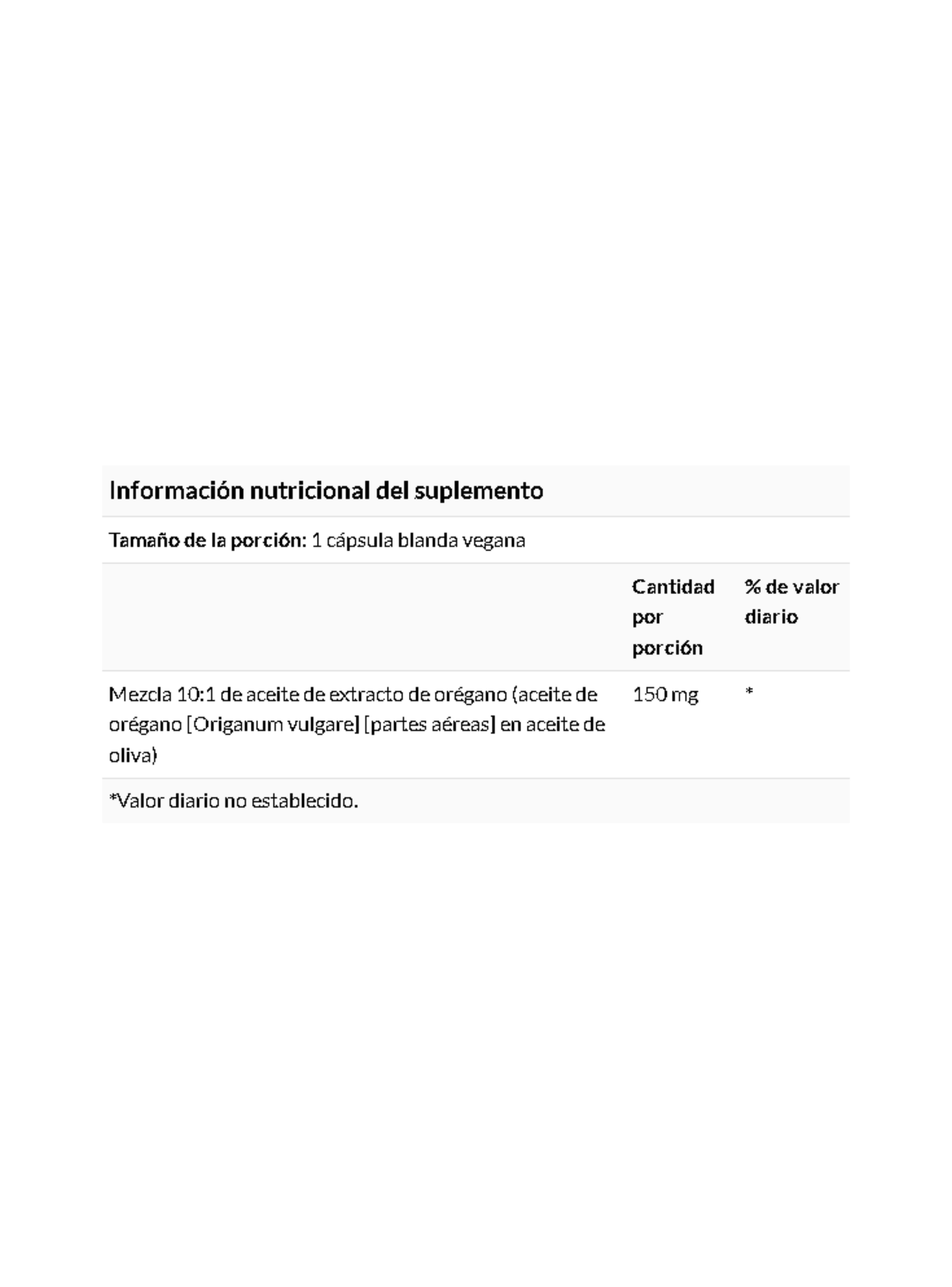 Aceite de oregano 150 mg 120 capsulas blandas veganas Swanson-1