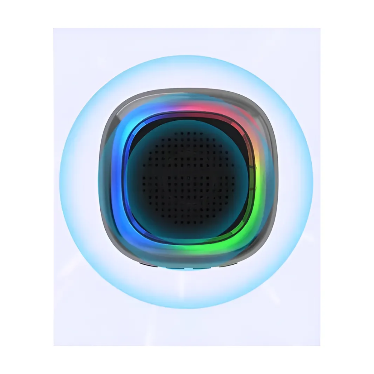 Parlante Altavoz Portátil Bluetooth Con Bajo Luz Rgb Sk4-2