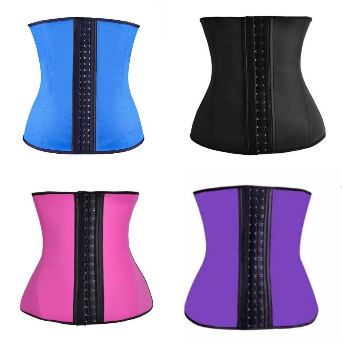 Faja Cinturilla Modeladora Latex Natural Ajustable-5