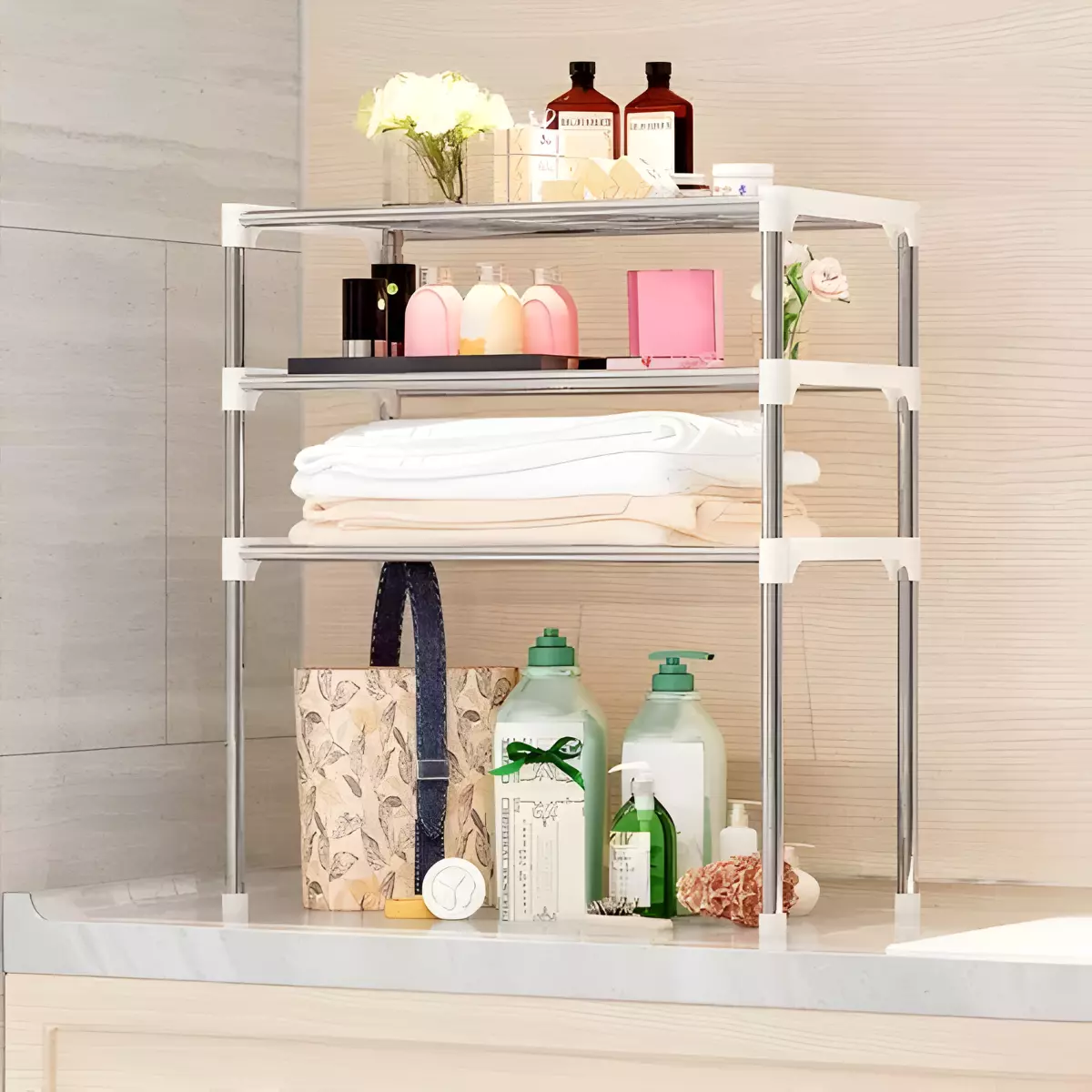 Organizador Metalico 3 Niveles Cocina Ba o Multiuso-3