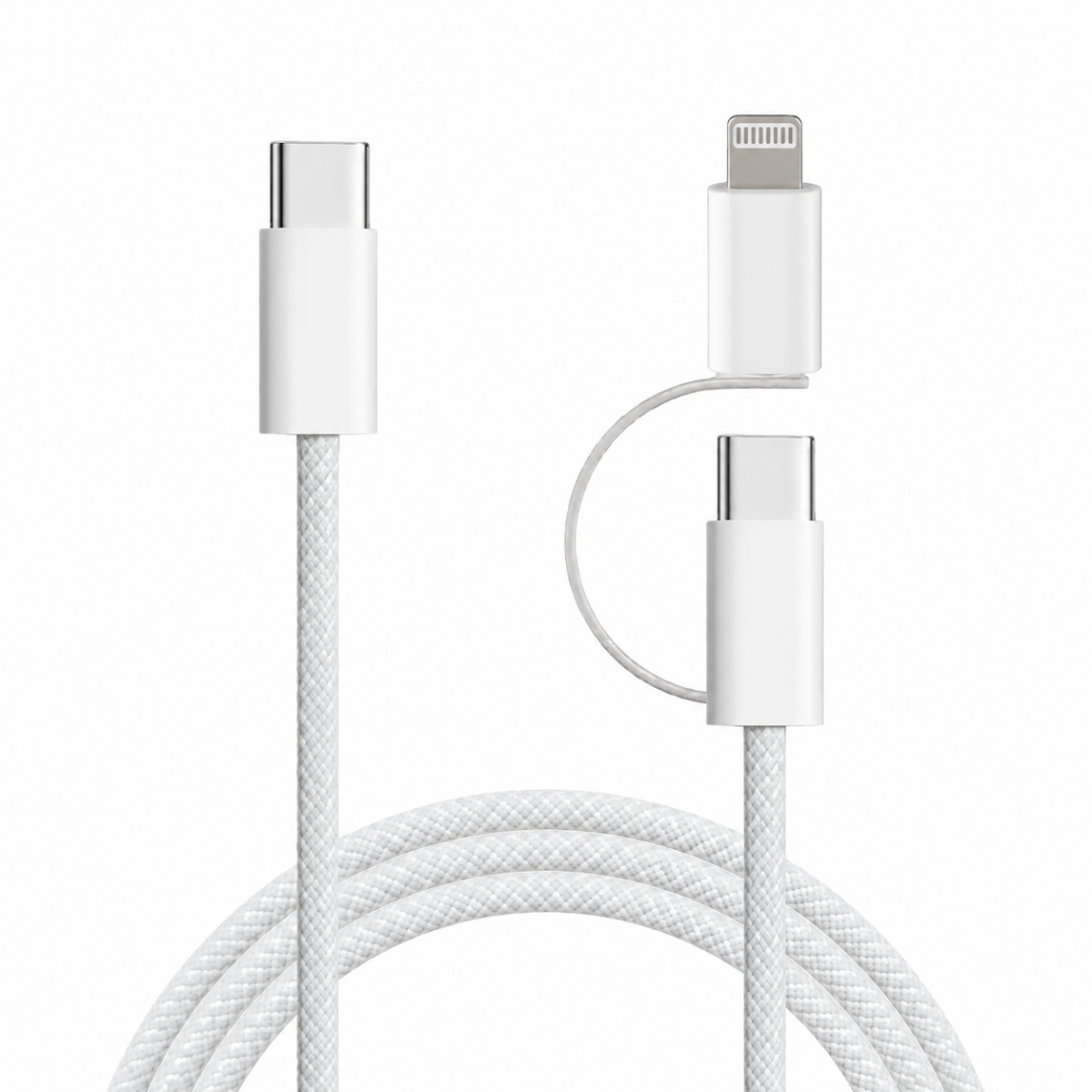 Cable Carga Rapida 60w Usb c A Tipo c Y Lightning-4