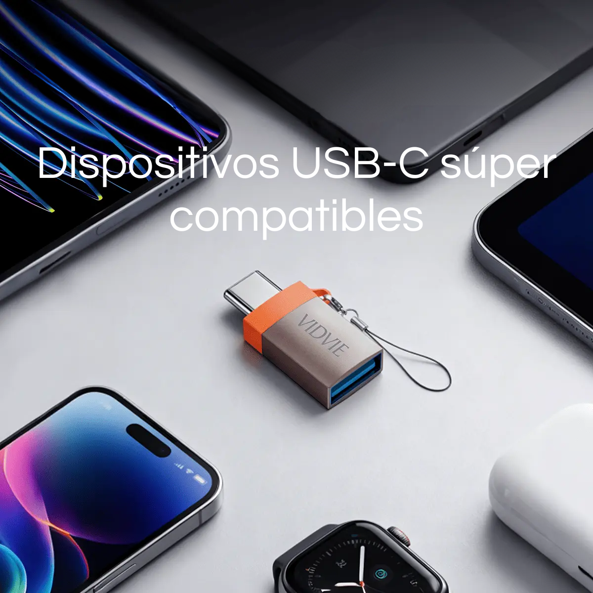 Adaptador Portátil Otg Usb A Usb-c-3