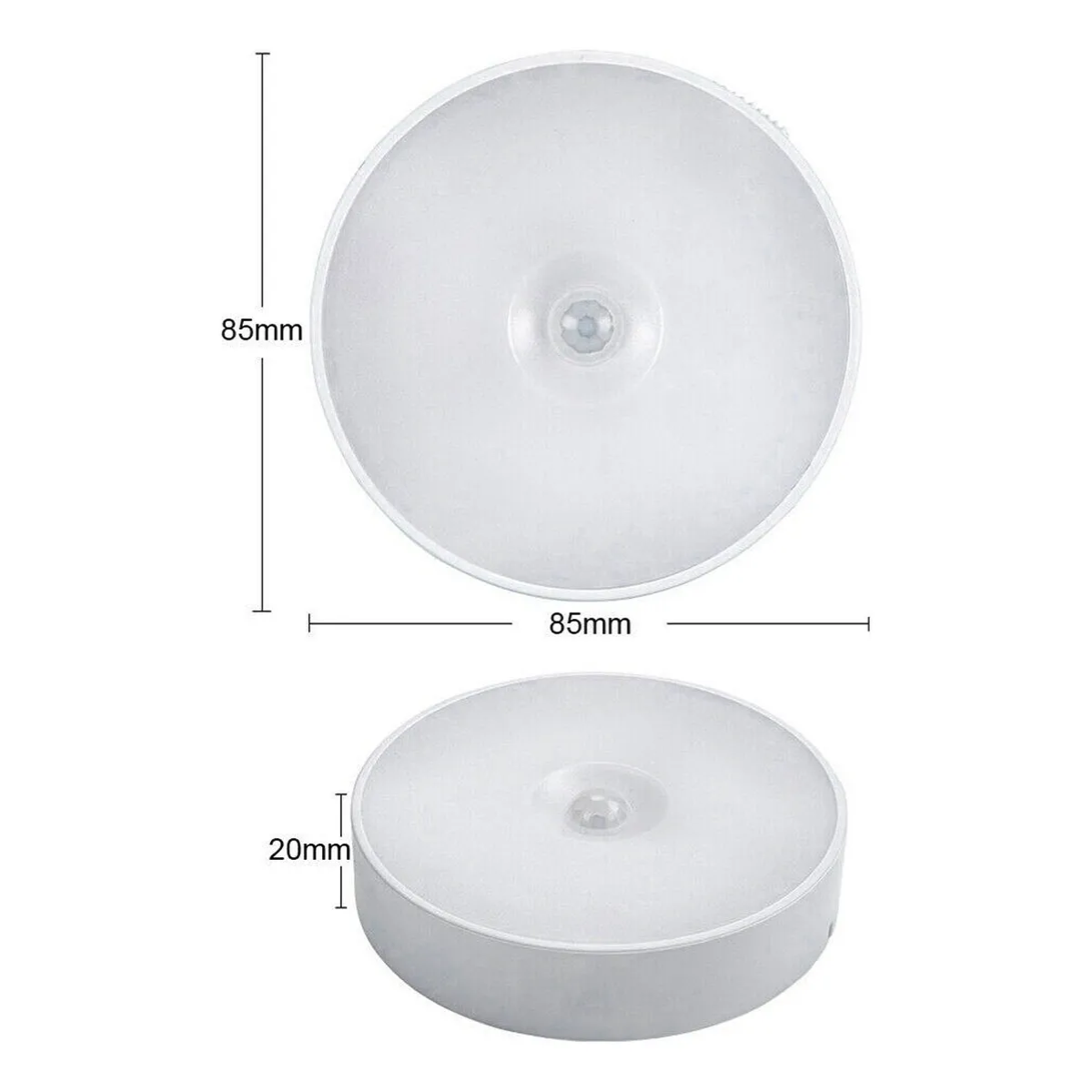 Lampara Led Sensor Movimiento Recargable Closet Y Pasillos-2