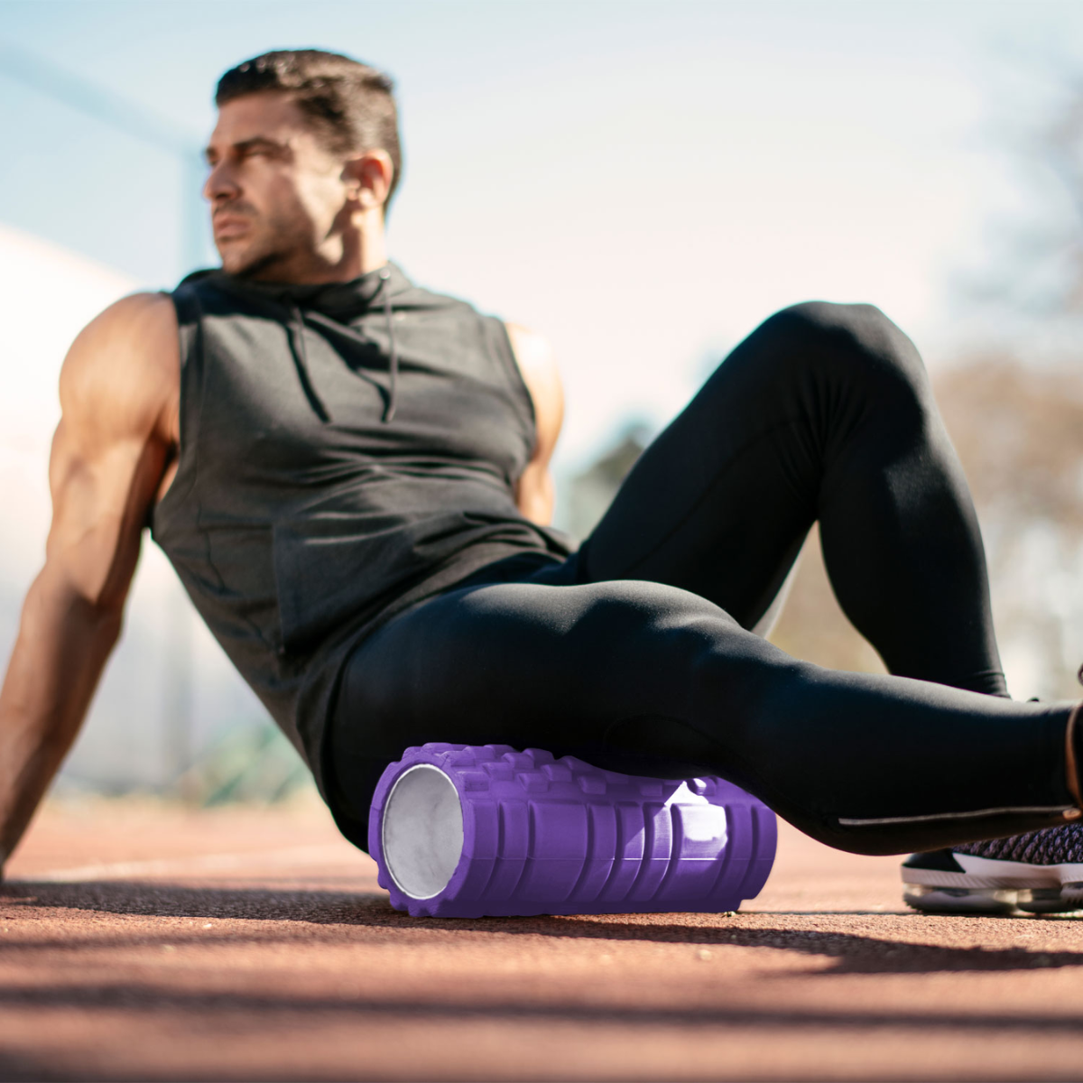 Rodillo Masajeador Foam Roller Yoga Pilates Recuperacion-7