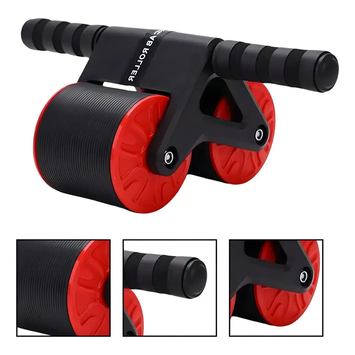 Rueda Abdominal Doble Plegable Para Ejercicio Fitness Gym-4
