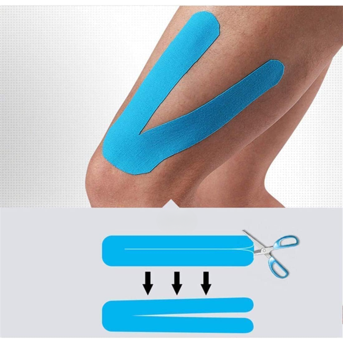 Cinta Kinesiologica Vendaje Neuromuscular Deportiva 5cm X 5m-3