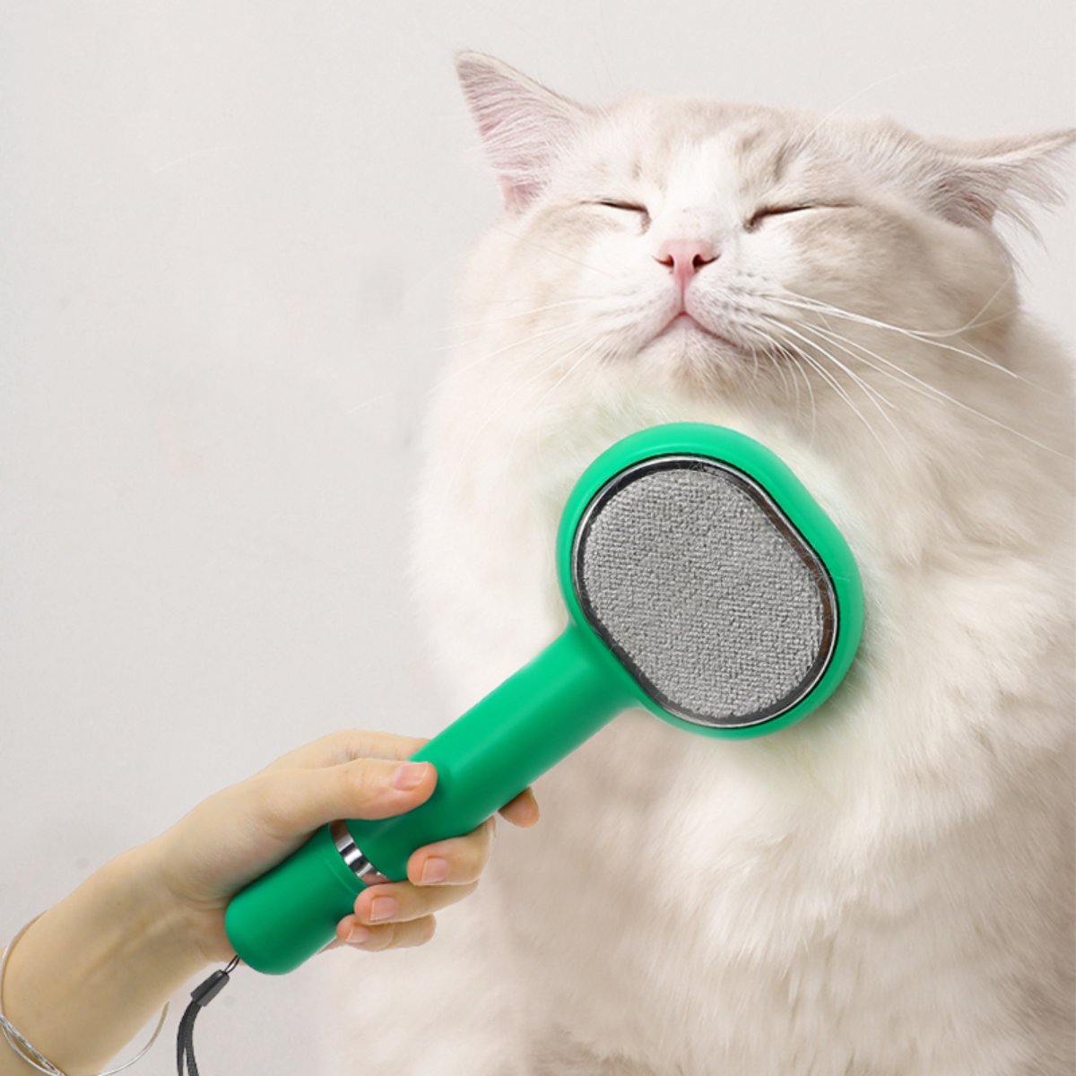 Cepillo Peine Quita Pelos Perros Y Gatos Boton De Limpieza-4
