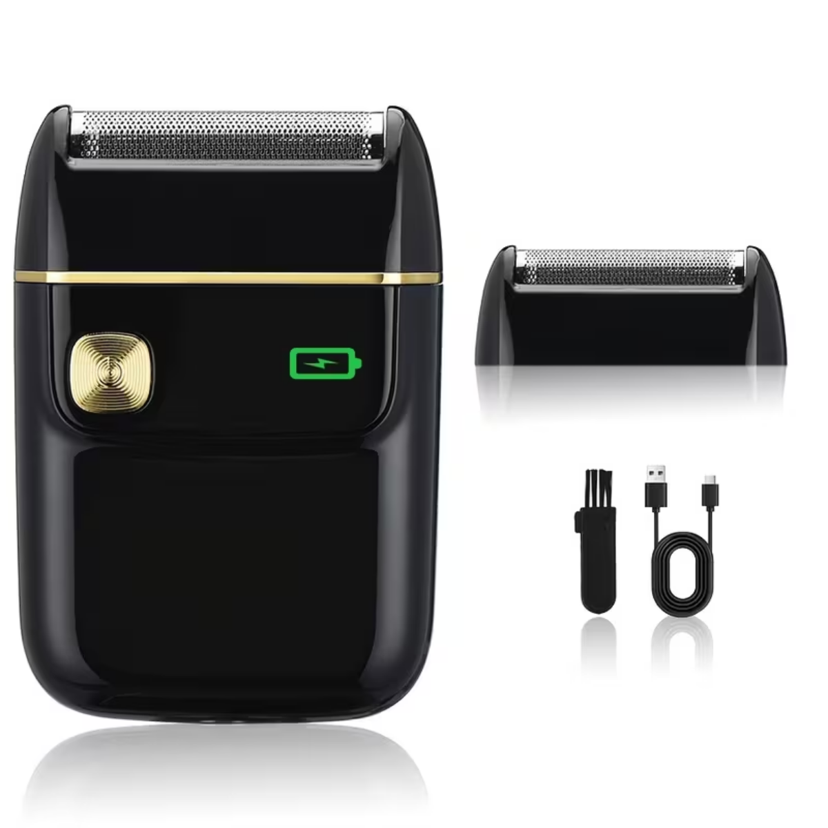 Afeitadora Rasuradora Barba Electrica Sk 7066 Recargable Usb-6