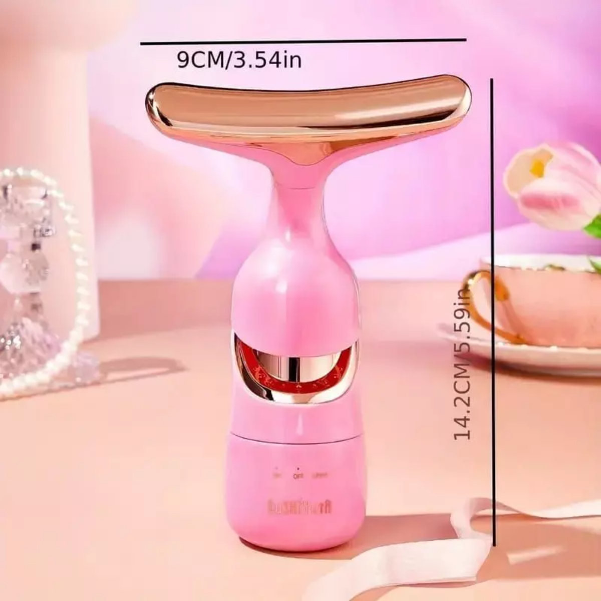 Kit Masajeador Facial Cuello 3 En 1 Lifting Reafirmante-5