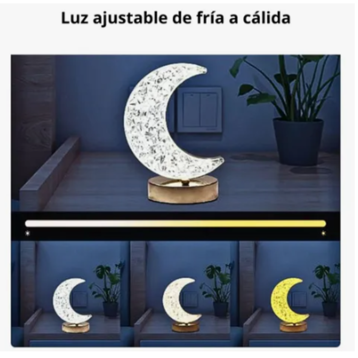 Lampara De Mesa Rombo Control Táctil Recargable Luz Led Ajustable-3