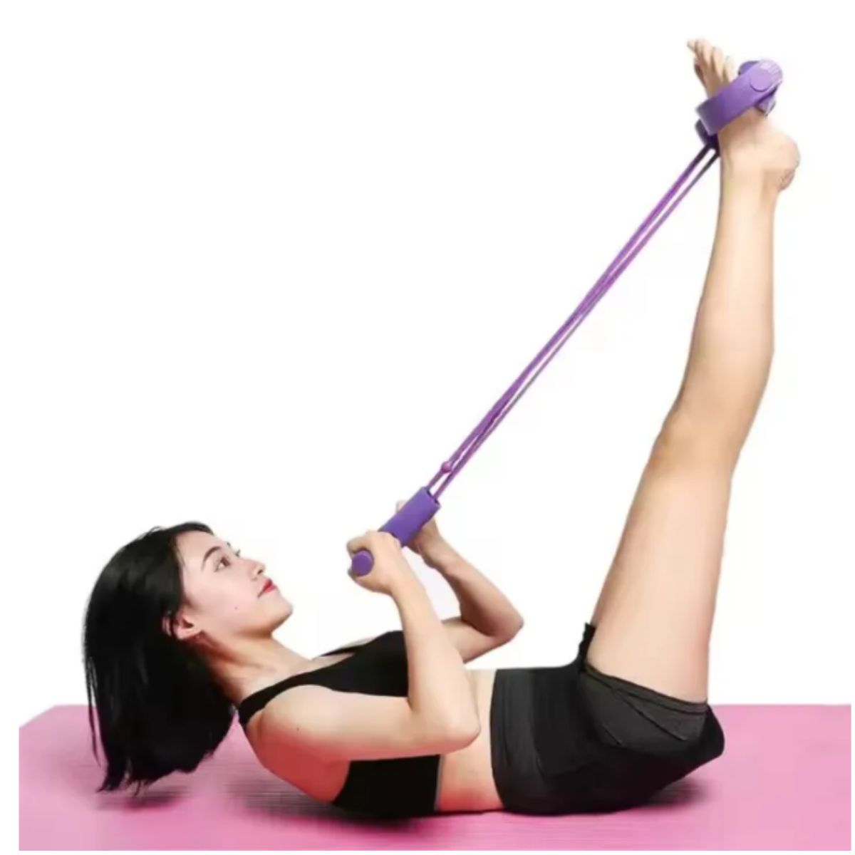 Banda Elastica Con Pedal Body Trimmer Ejercicio En Casa-3