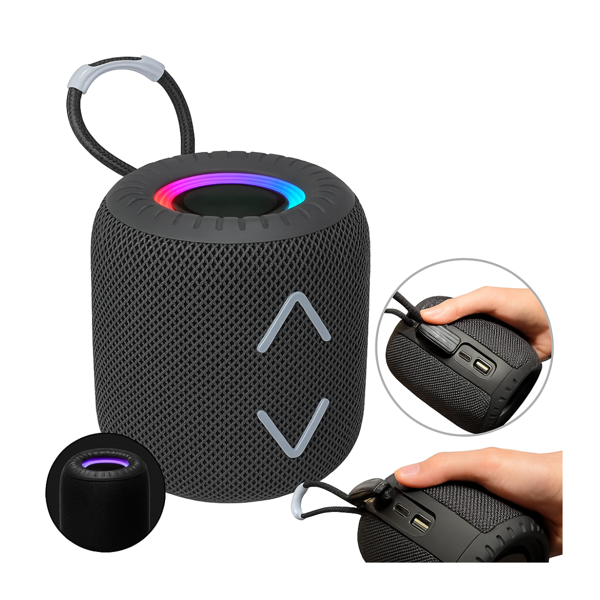 Parlante Altavoz Bluetooth Inalambrico Waterproof-5