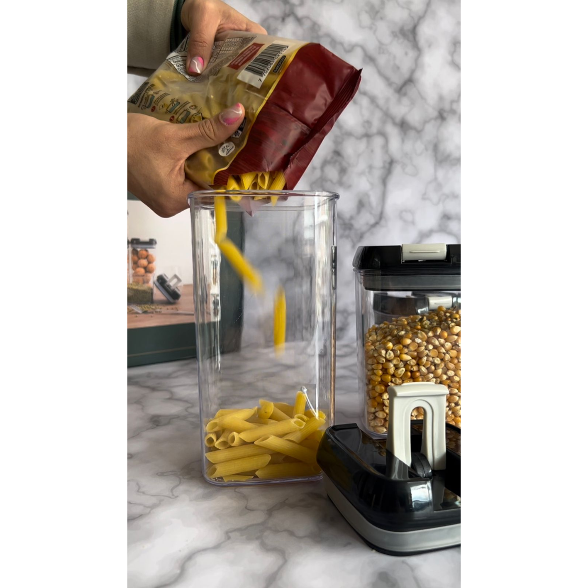 Set Tupper 6 Contenedores Hermeticos Organizadores Multiuso-5