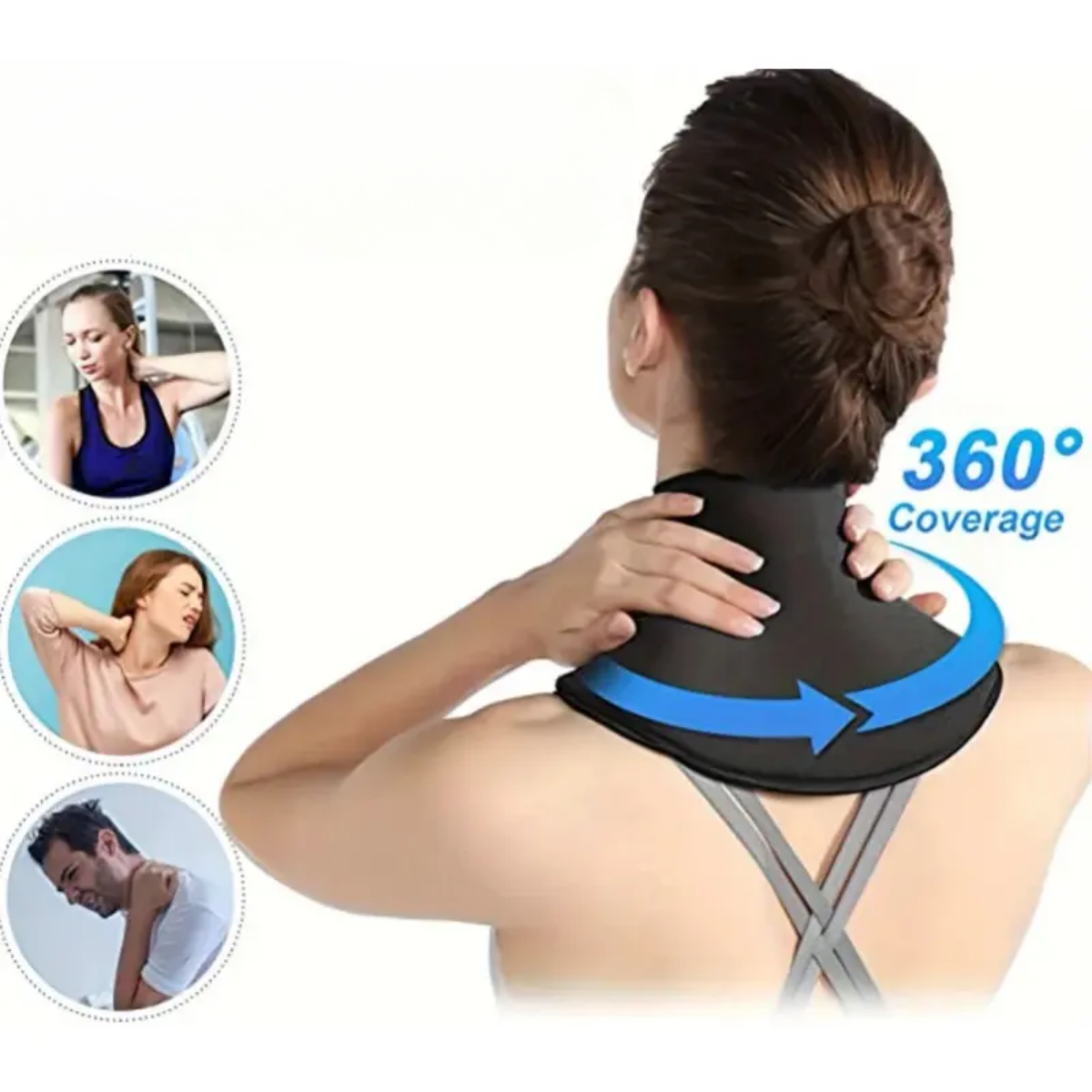 Compresa Gel Cuello Cervical Alivio Dolor Frio Calor-3