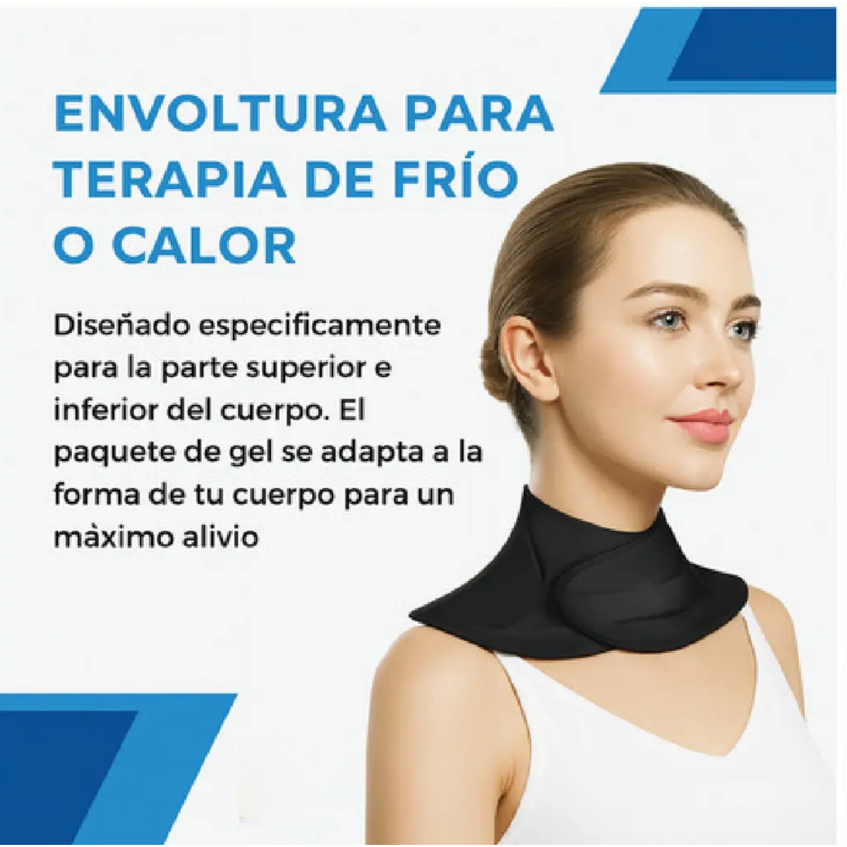 Compresa Gel Cuello Cervical Alivio Dolor Frio Calor-4