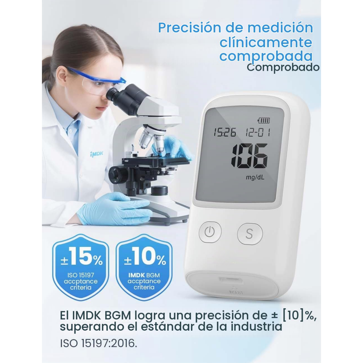 Glucometro Portatil Digital Bgm t1 Medidor Azucar En Sangre-2