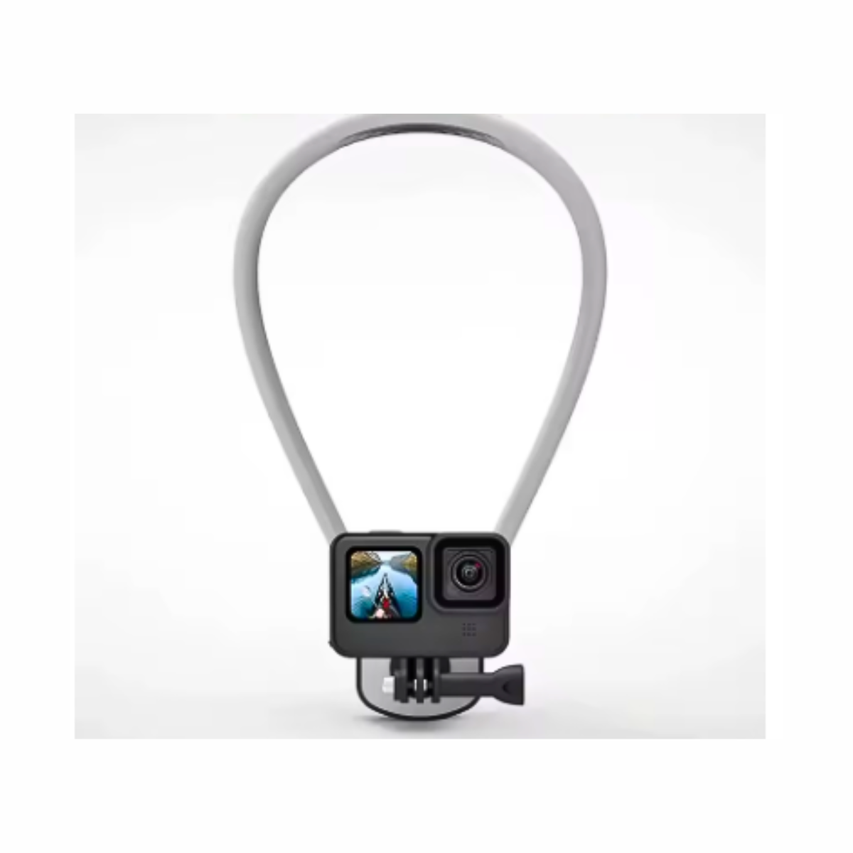 Soporte De Cuello Para Cámaras Celular Grabación Videos-2