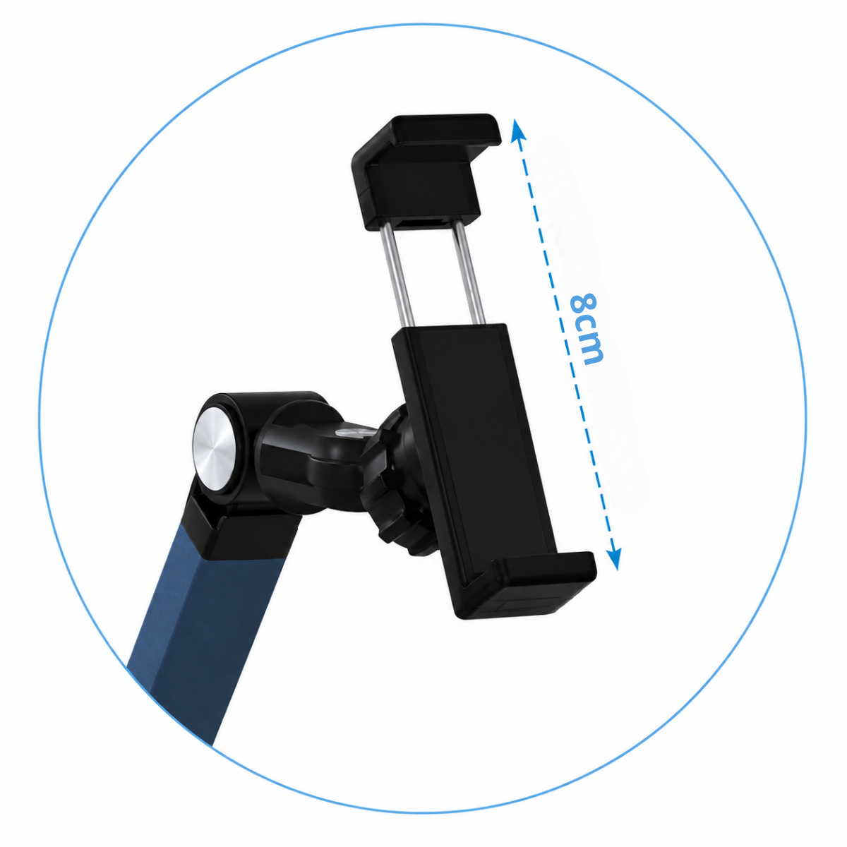 Soporte De Piso Flexible En Acero Para Tablet Y Celular-3