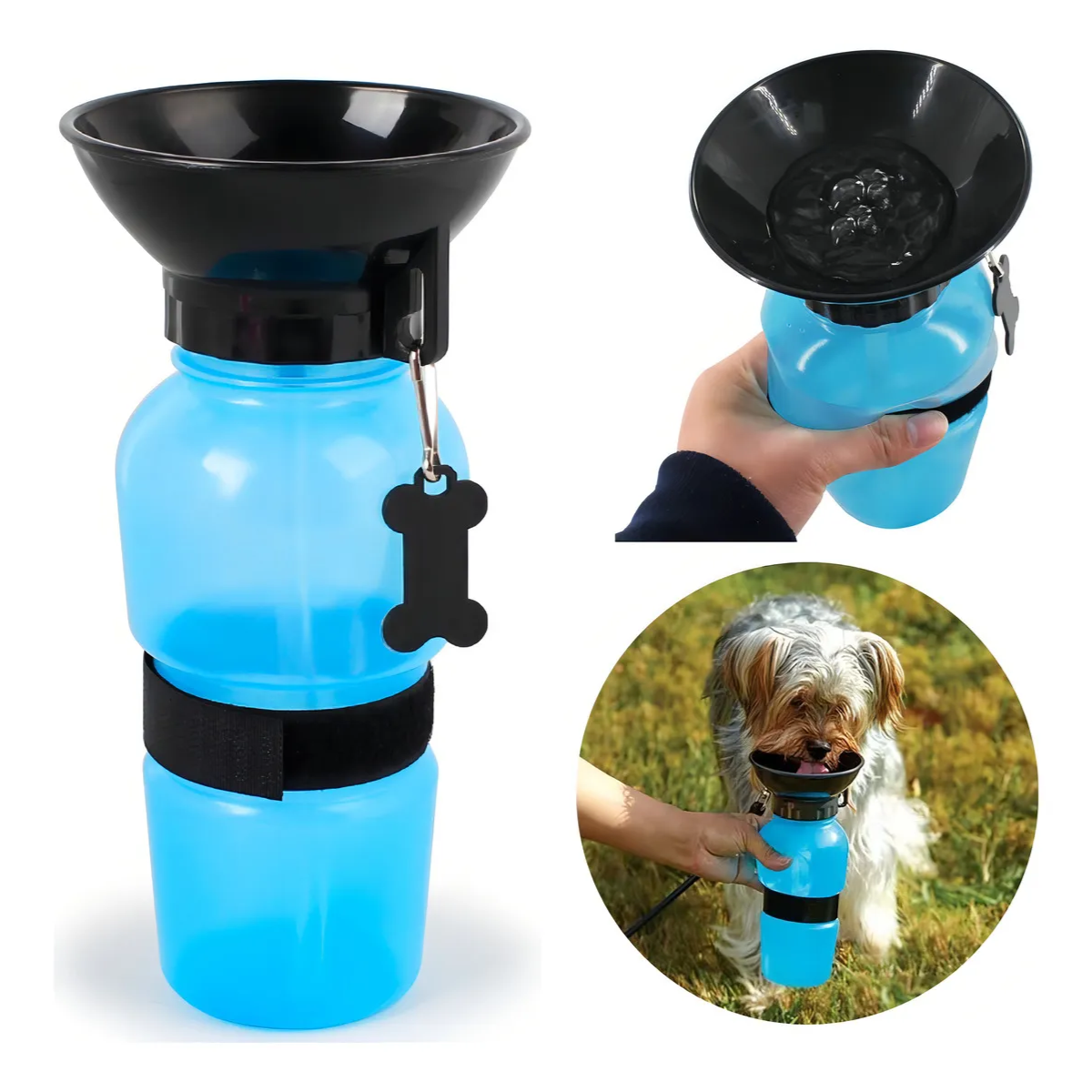 Botella Bebedero De Agua Para Perros Portatil 530ml Bpa Free-4