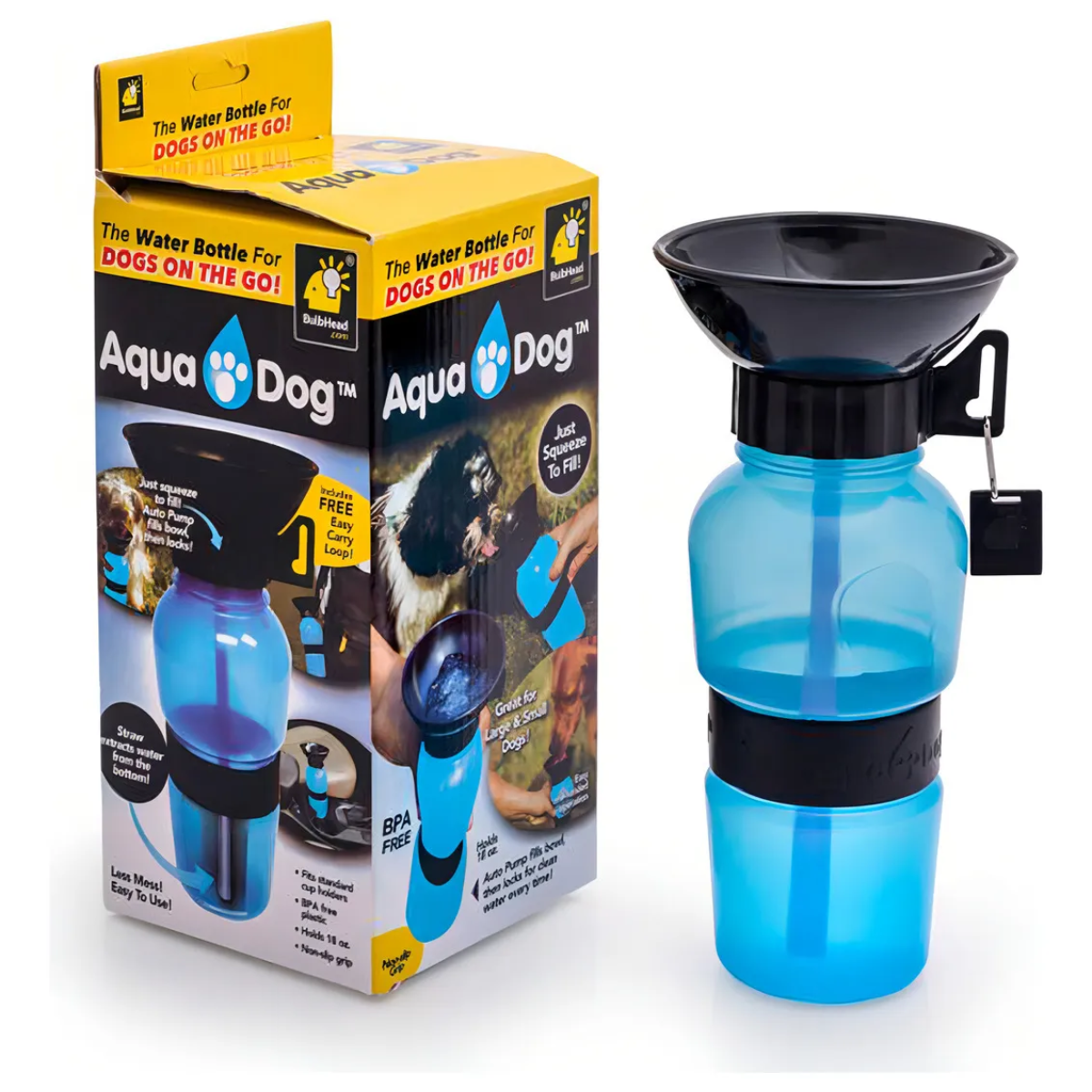 Botella Bebedero De Agua Para Perros Portatil 530ml Bpa Free-5