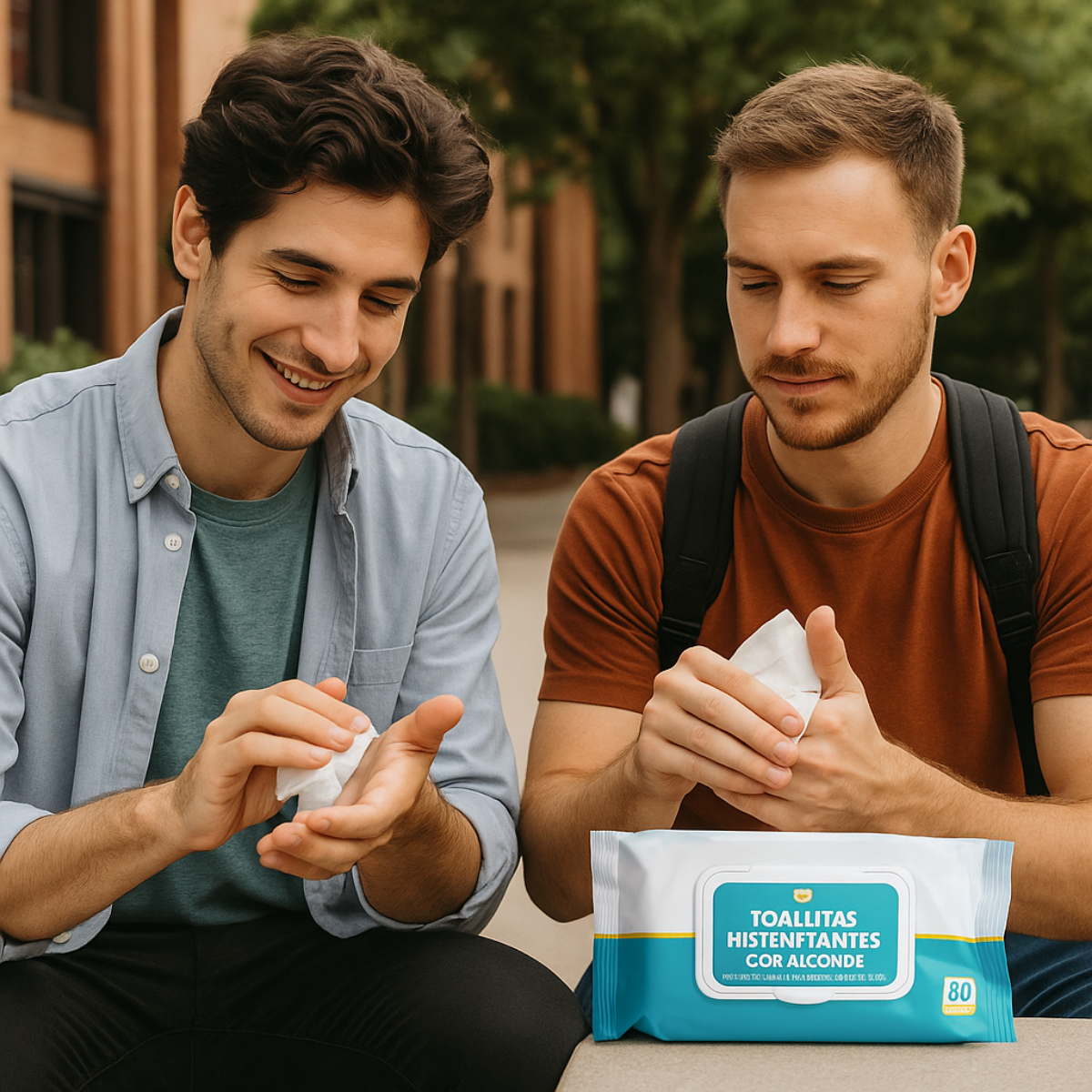 Pack 240 Toallas Húmedas Higiénicas Con Alcohol Multiuso-6