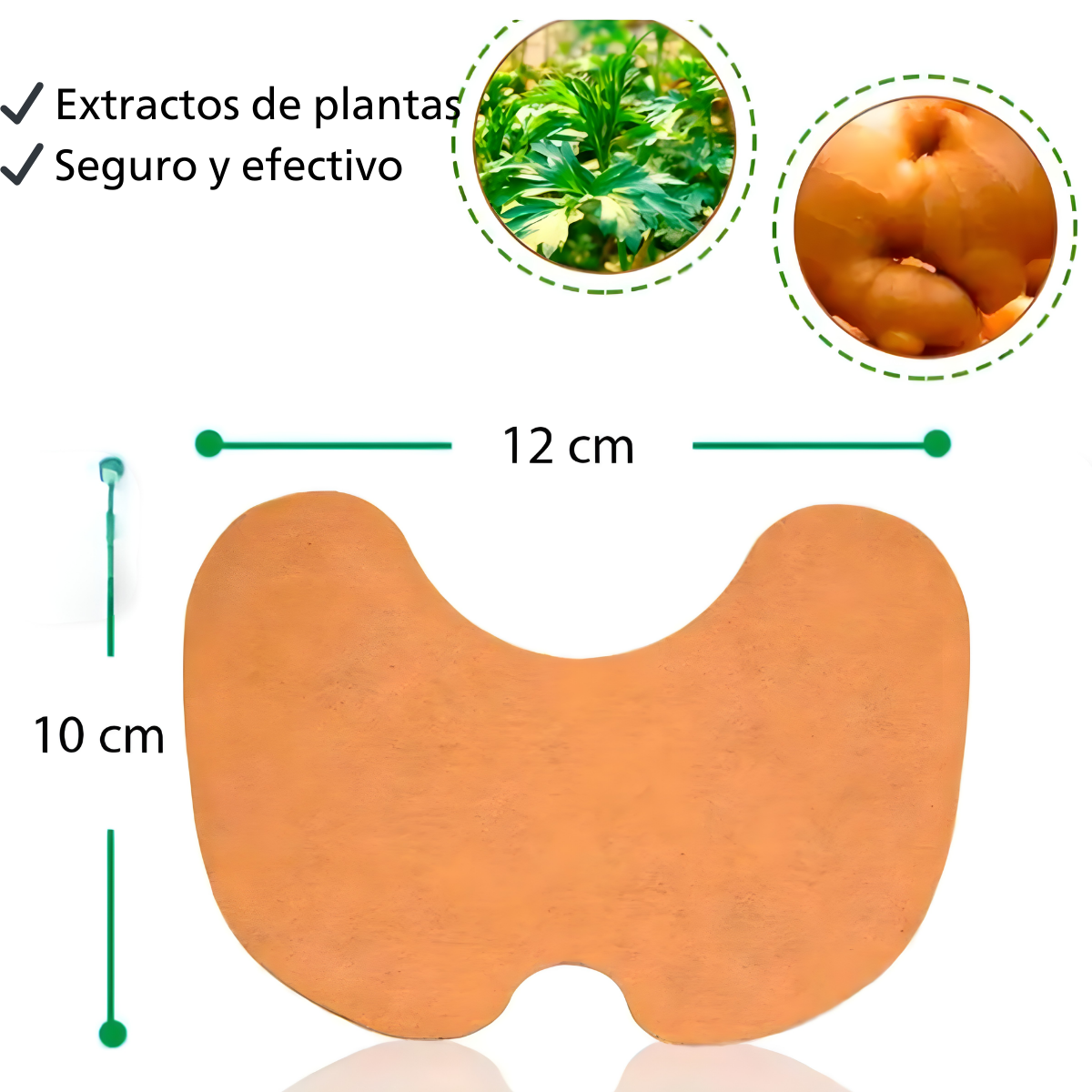 Pack 10 Parches Para Alivio Dolor De Rodilla Chinese Herbal-2