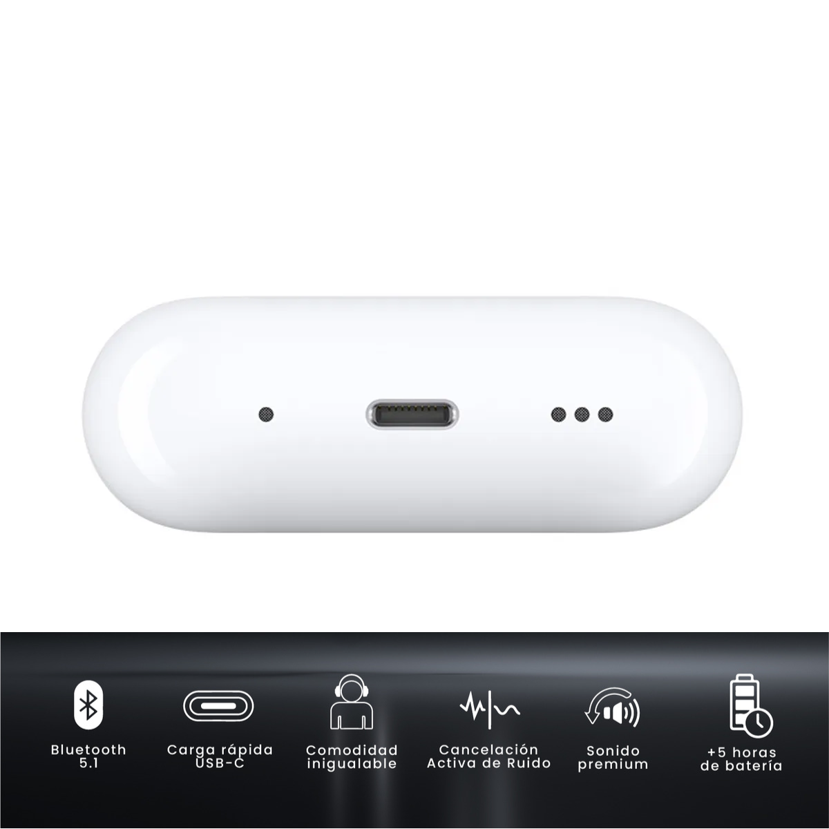 Audifonos Inalambricos Bluetooth Pro Cancelacion De Ruido-3