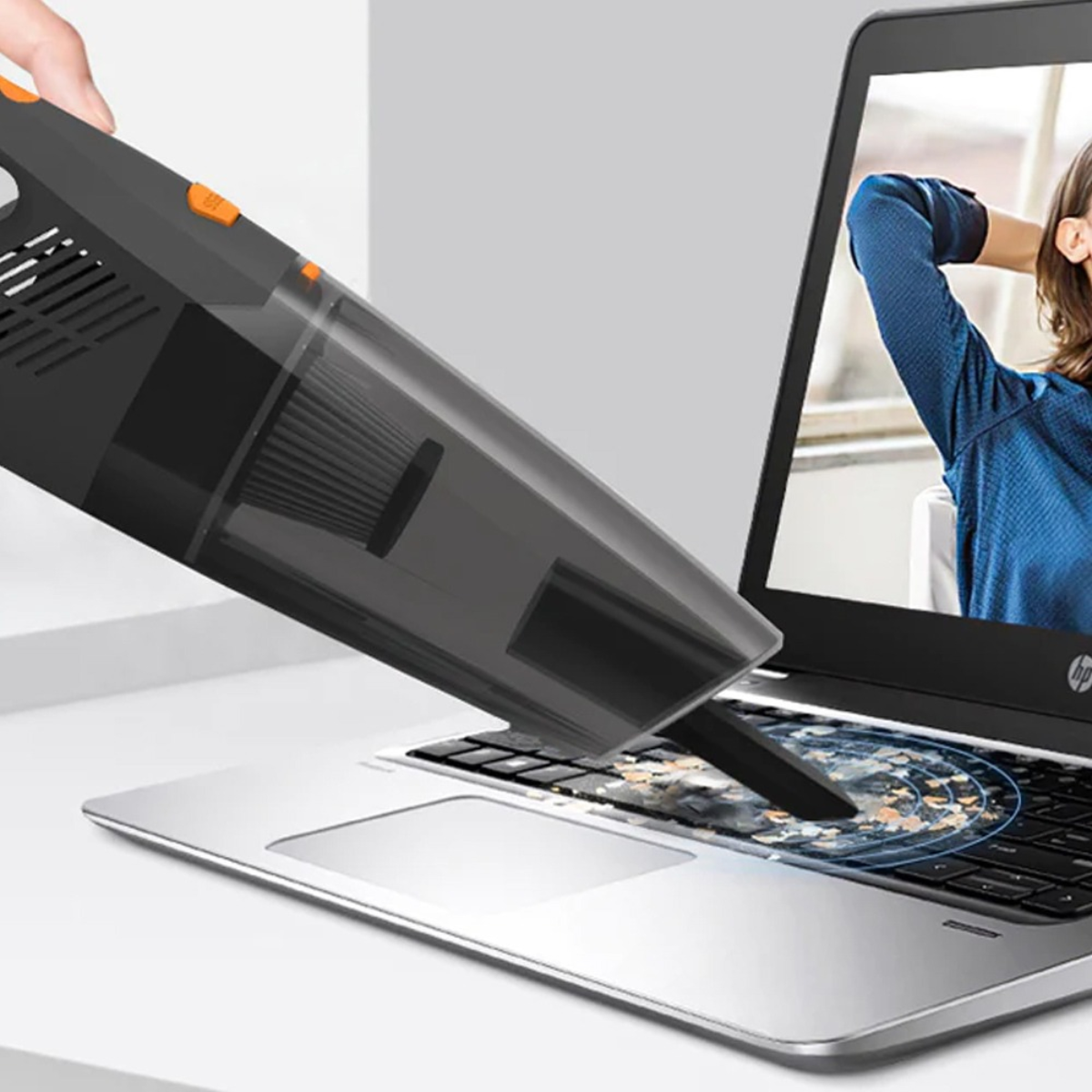 Aspiradora Mano Inal mbrica Auto Hogar Fuerte Succi n 6000pa-4