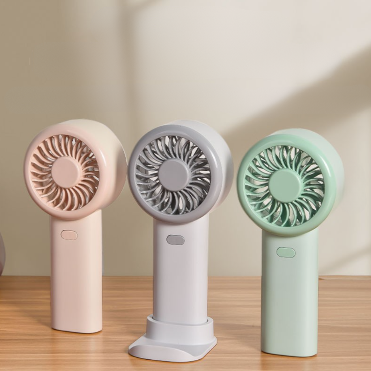 Mini Ventilador Portatil Mano Silencioso Ligero Recargable-5