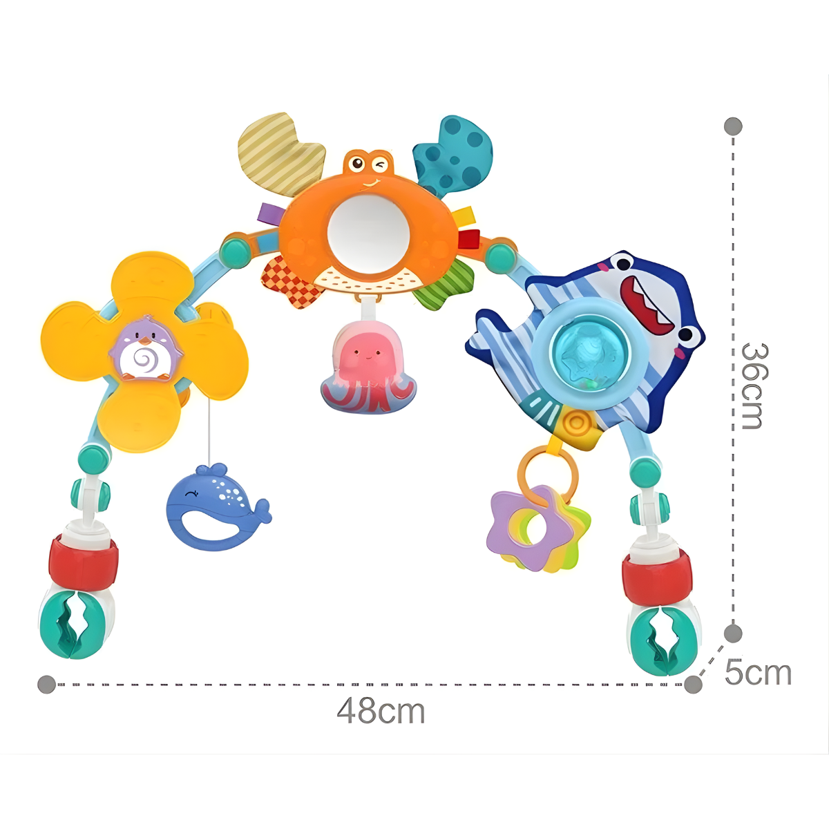 Arco Actividades Para Bebe Musical Para Coche O Cuna-3