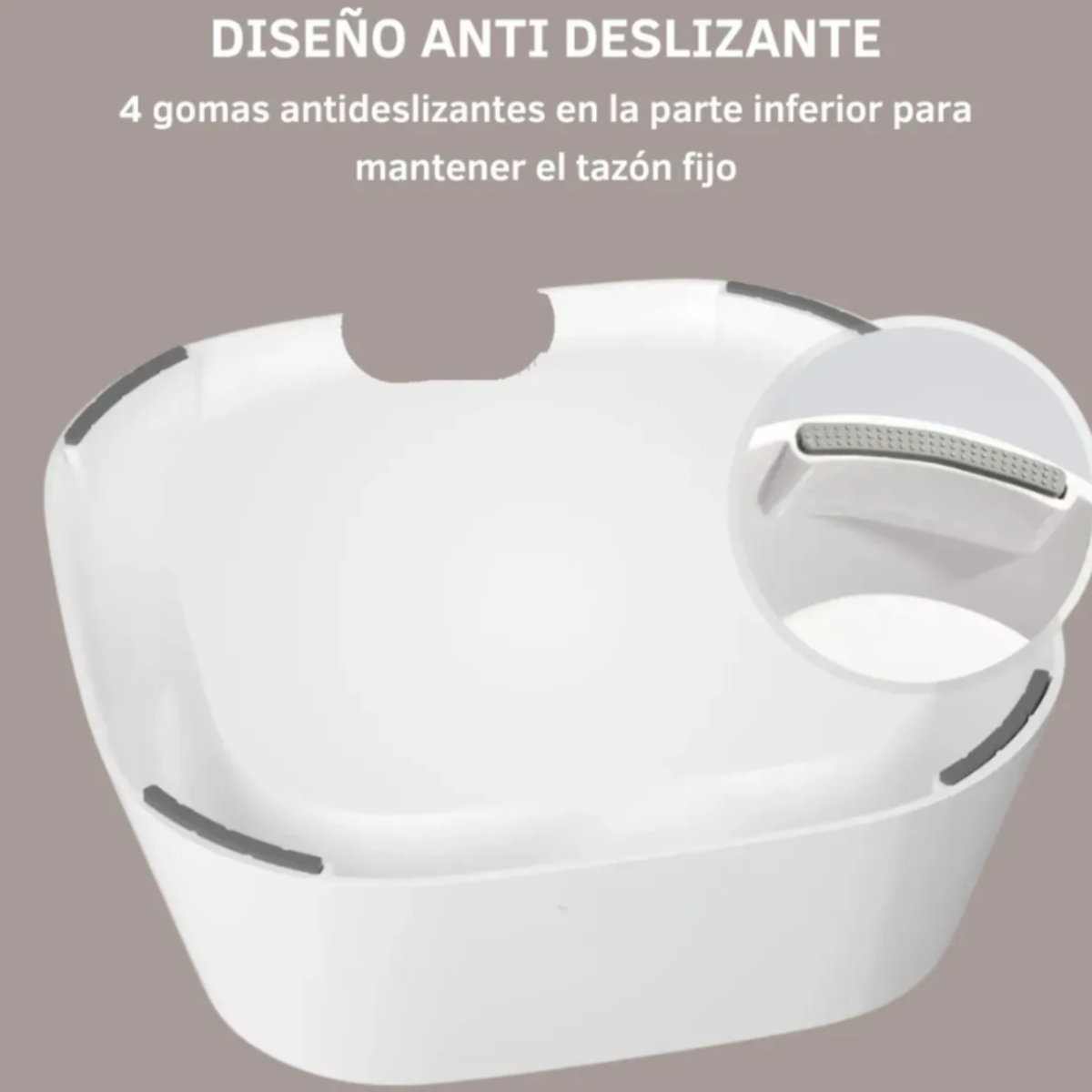 Plato Bebedero Antideslizante Para Perros Bowl Antiderrame-5