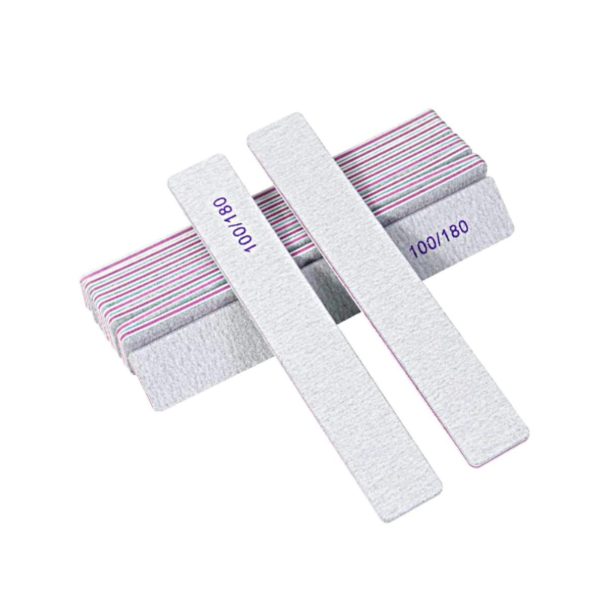 Pack 3 Limas 100/180 Uñas Manicure Pedicure-2