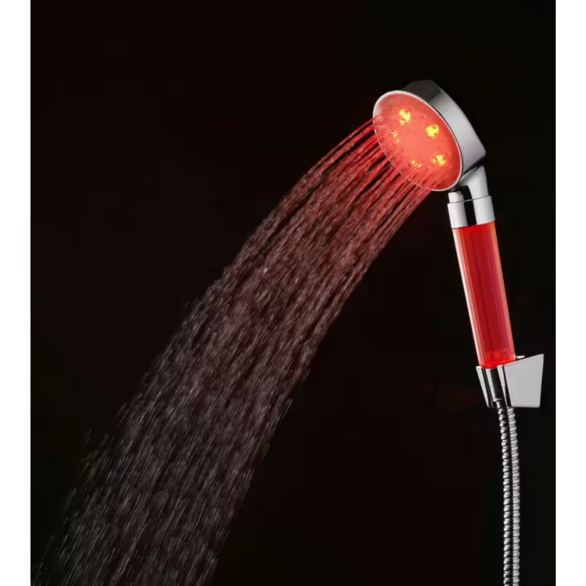 Cabezal De Ducha Ahorro Purificador De Agua Con Luz Led-4