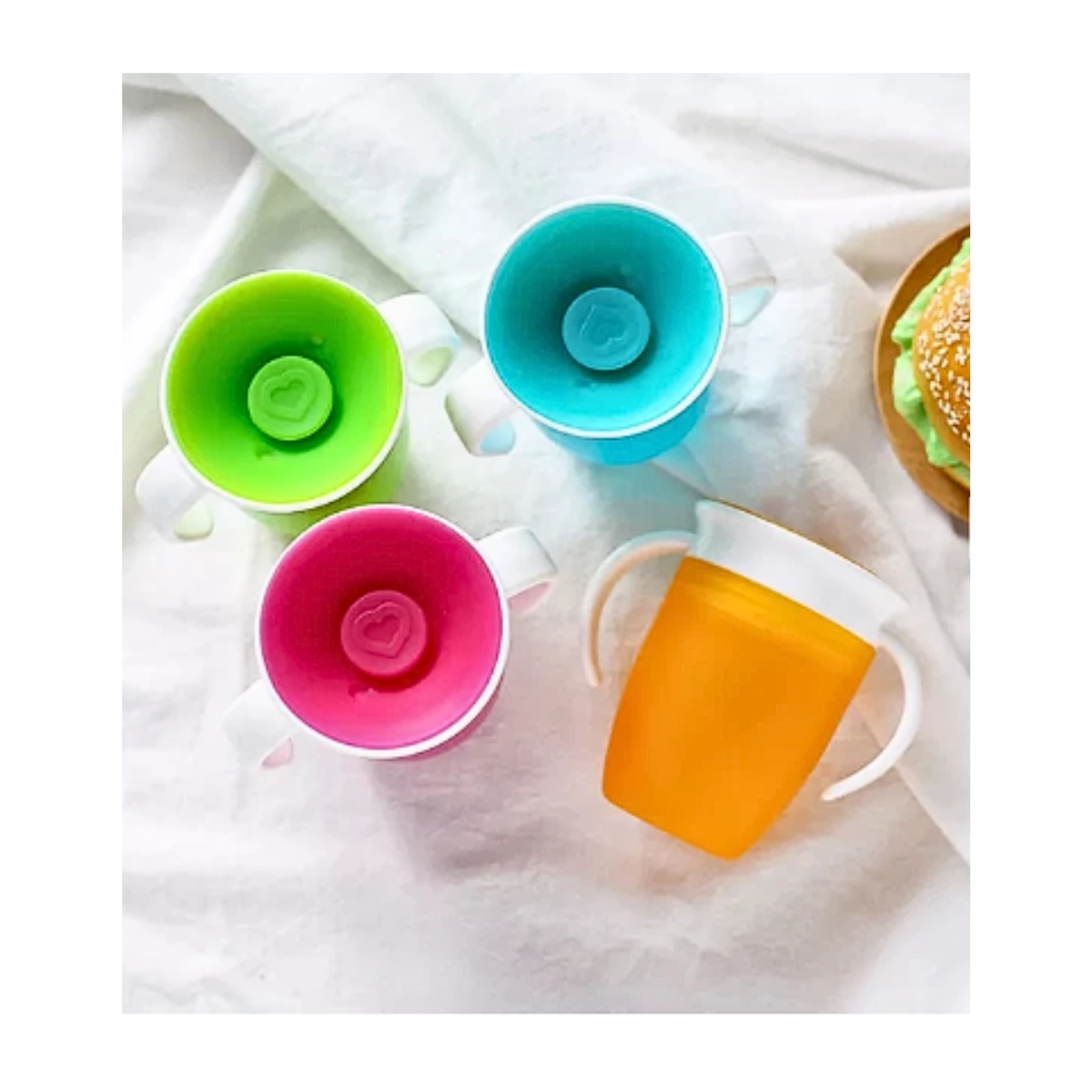 Vaso Taza Antiderrame Mágica Para Bebes Y Niños 360°-3