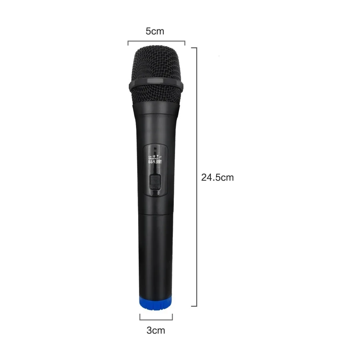 Pack 2 Microfonos Inalambricos Profesional Karaoke Usb-2