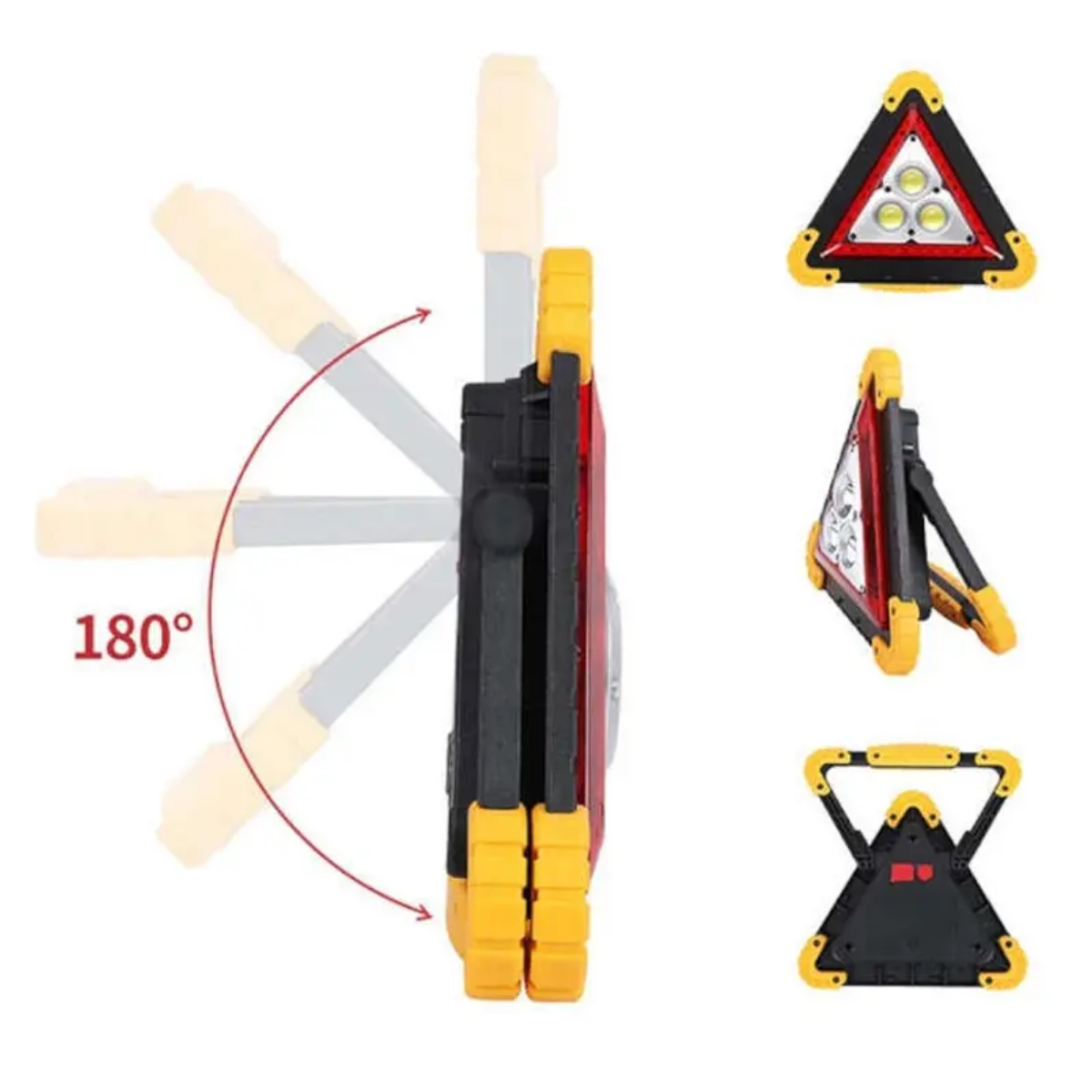 Foco Led Emergencia Hurry Bolt Cob Recargable Usb Camping-4