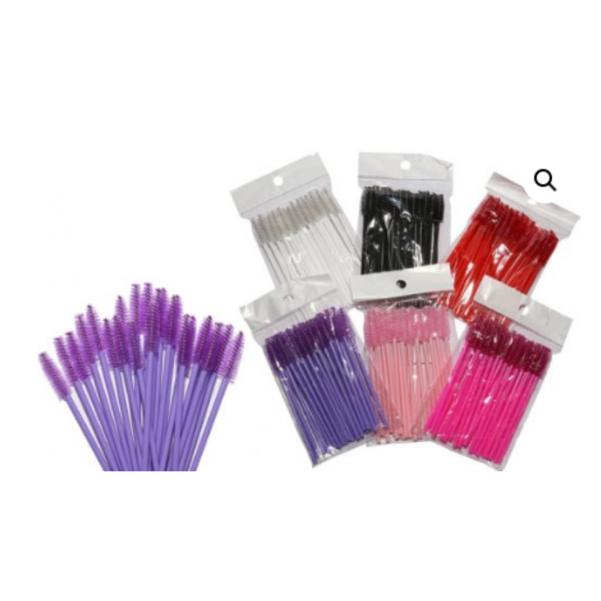 Pack 24 Cepillos Pestañas Cejas Multiuso Colores-2