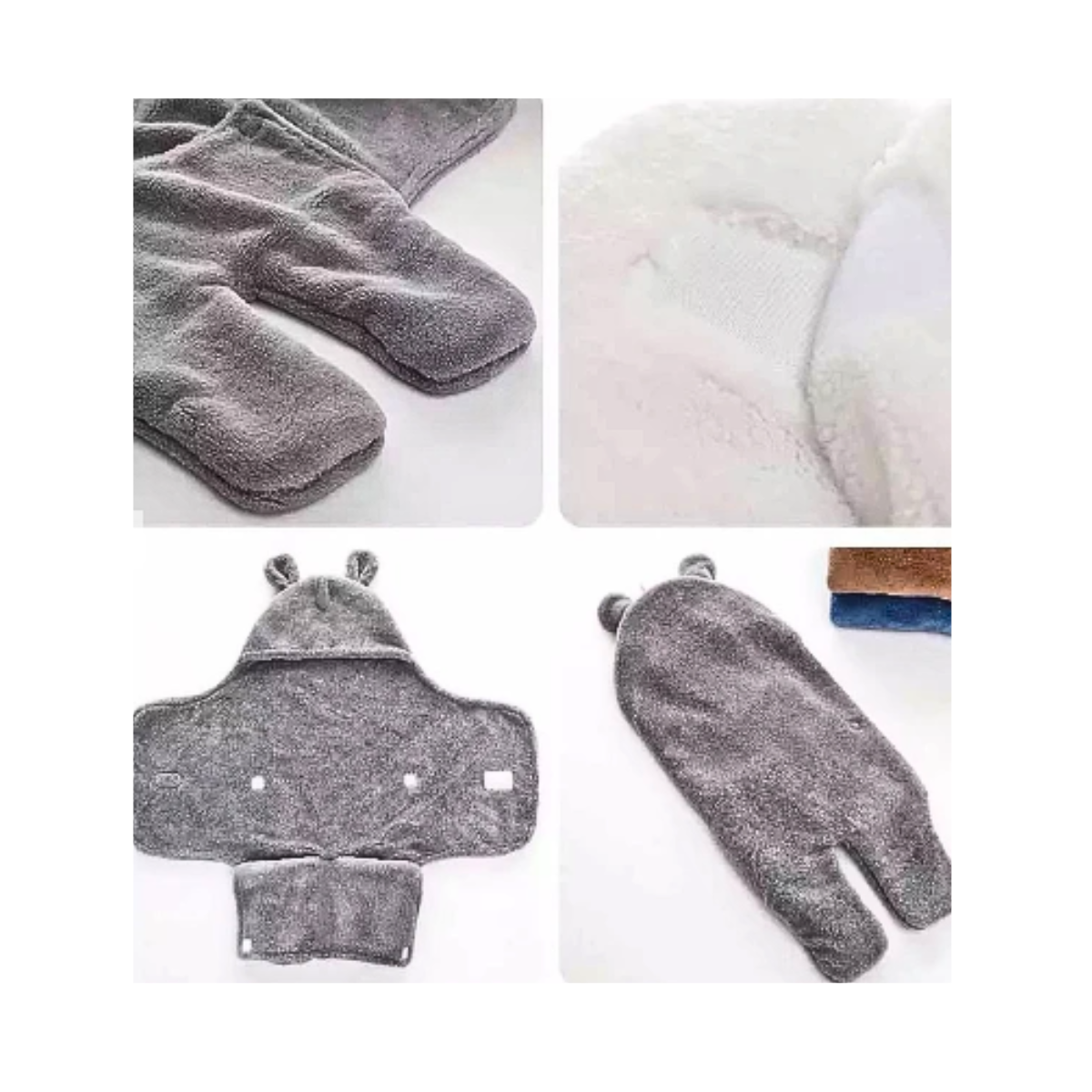 Saco De Dormir Suave Para Bebés-3