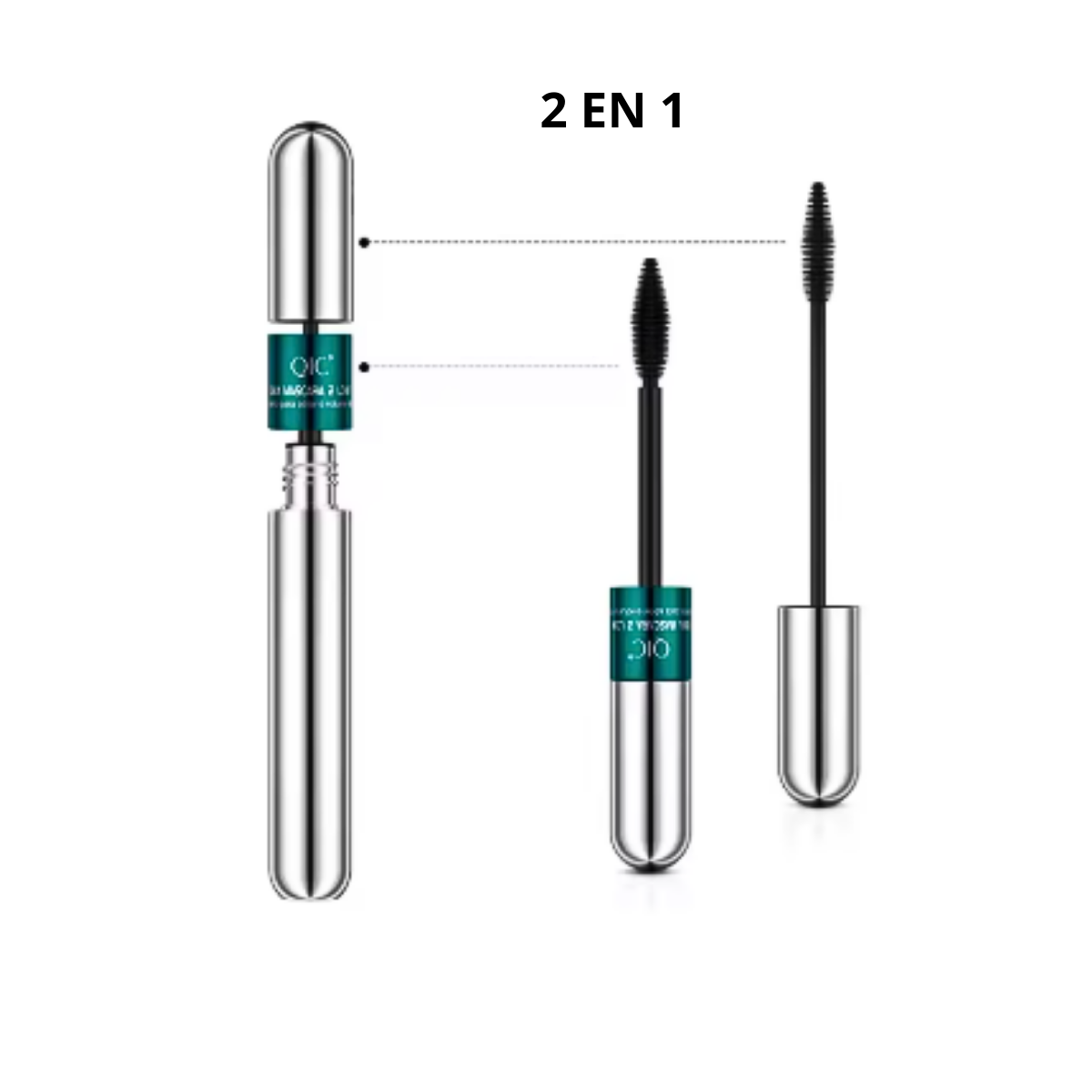 Mascara Rimel Para Pestañas A Prueba De Agua Flower Secret-1