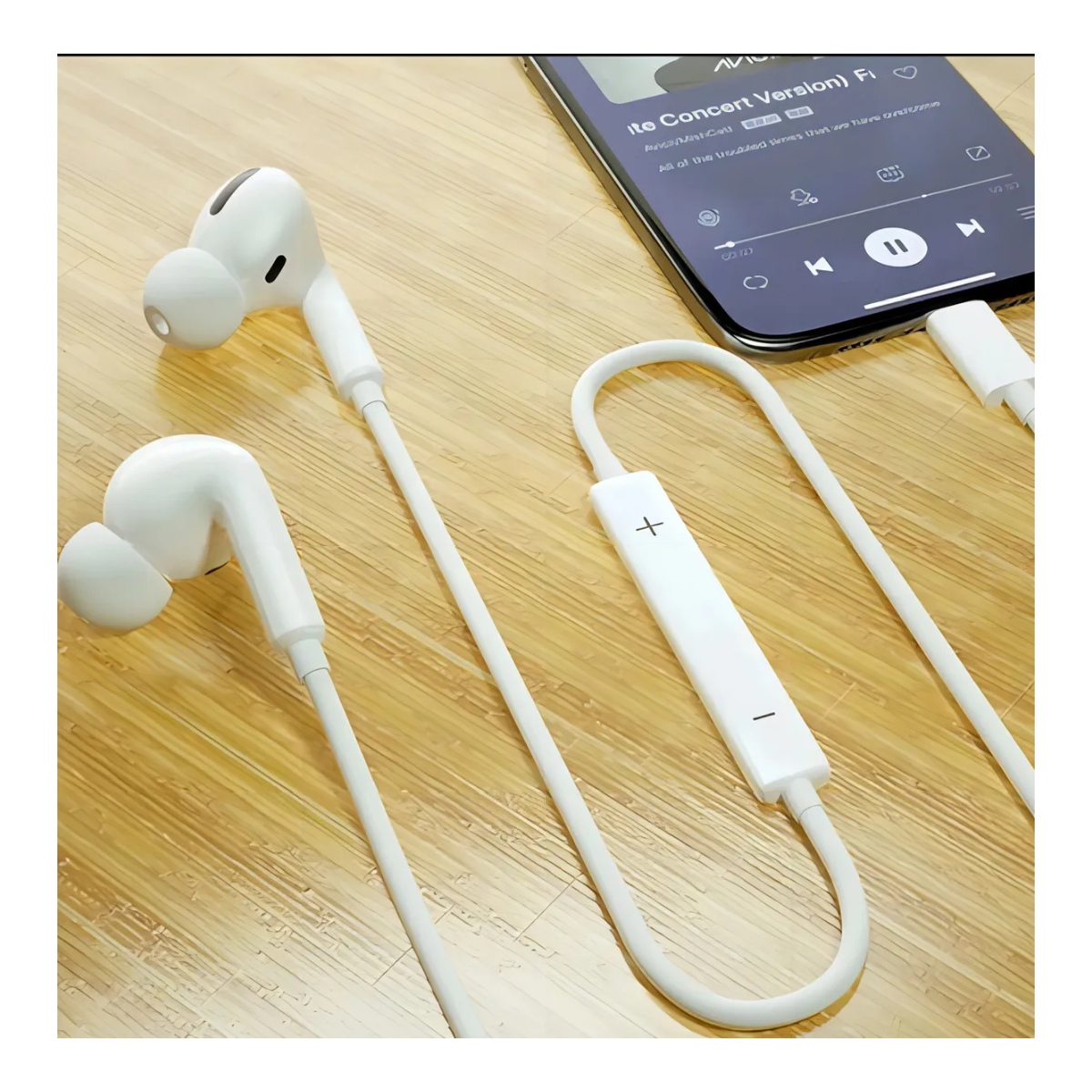 Audifonos Con Cable Tipo C Para iPhone Y Android Irm-2