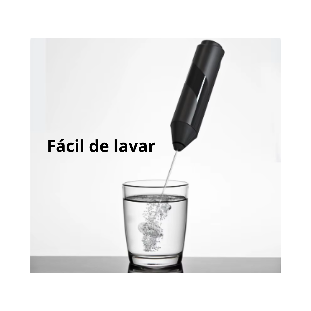 Batidor Espumador De Leche Café Multiuso + Soporte Portátil-6