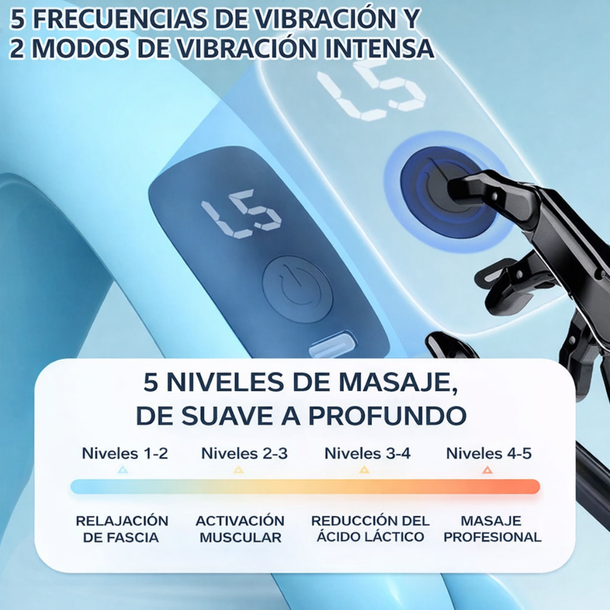 Anillo Masajeador Vibracion Recargable Musculos Deporte-3