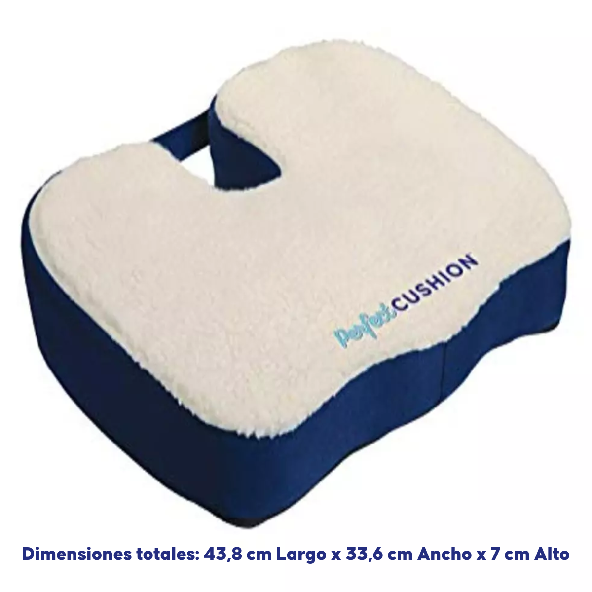 Cojin Gel De Espuma Viscoelastica Con Soporte Lumbar Ergonomico-2