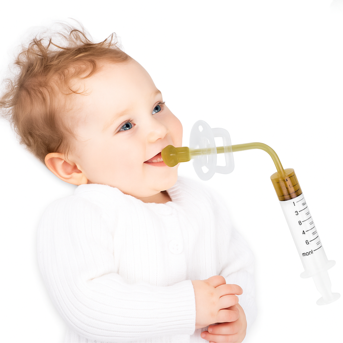 Chupete Alimentario Bebé Para Medicina Líquidos Multifunción-6